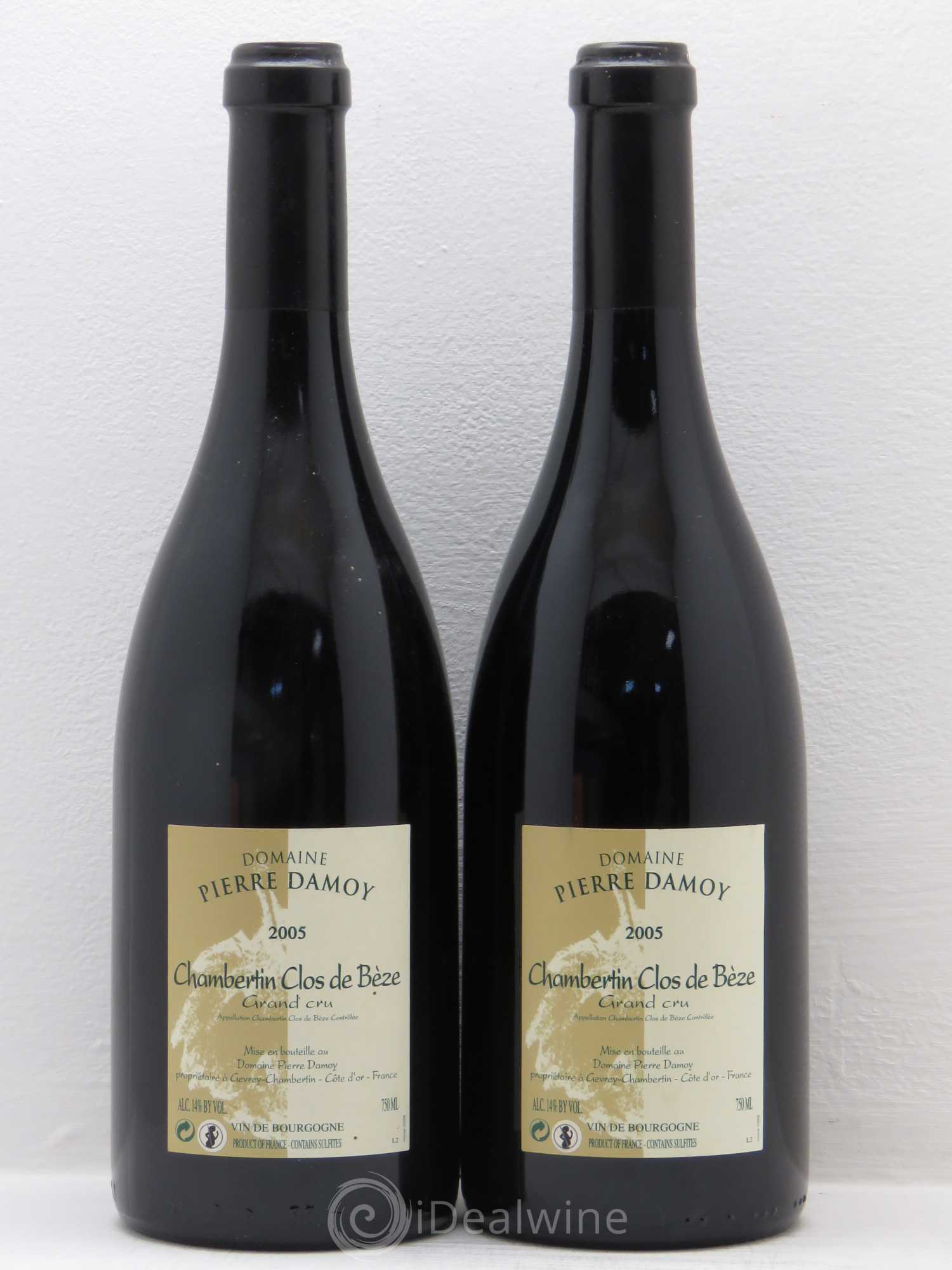Chambertin Clos de Bèze Grand Cru Pierre Damoy 2005 - Lot de 2 bouteilles - 0