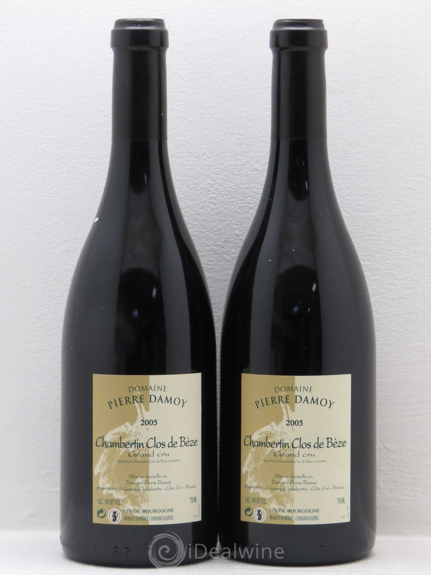 Chambertin Clos de Bèze Grand Cru Pierre Damoy 2005 - Lot de 2 bouteilles - 0