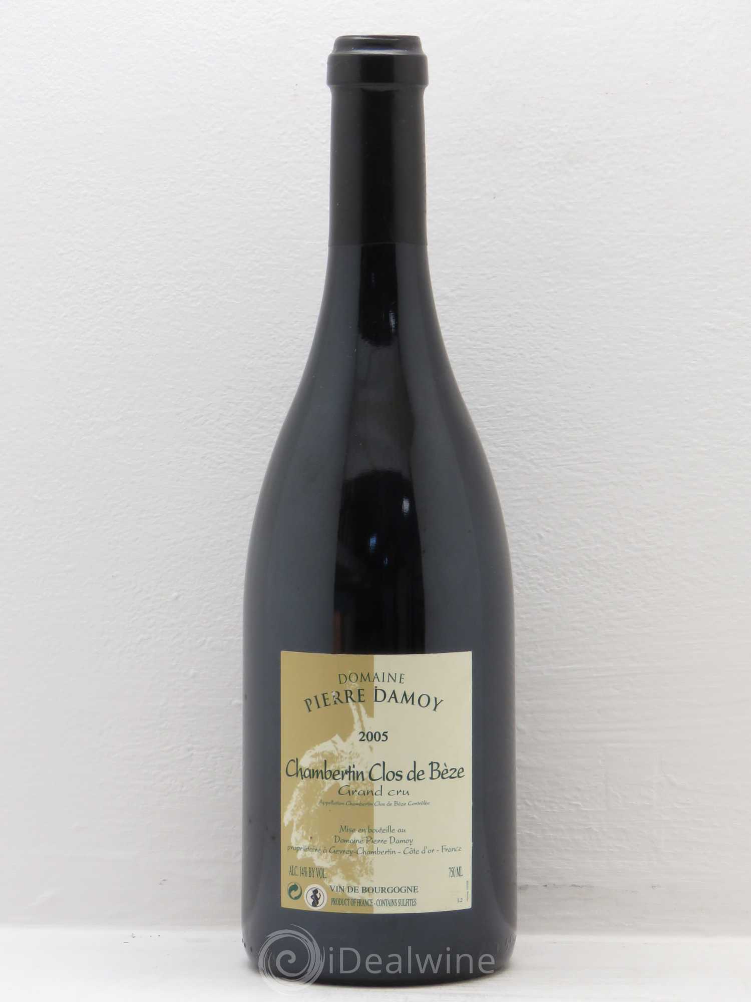 Chambertin Clos de Bèze Grand Cru Pierre Damoy 2005 - Lot de 1 bouteille - 0