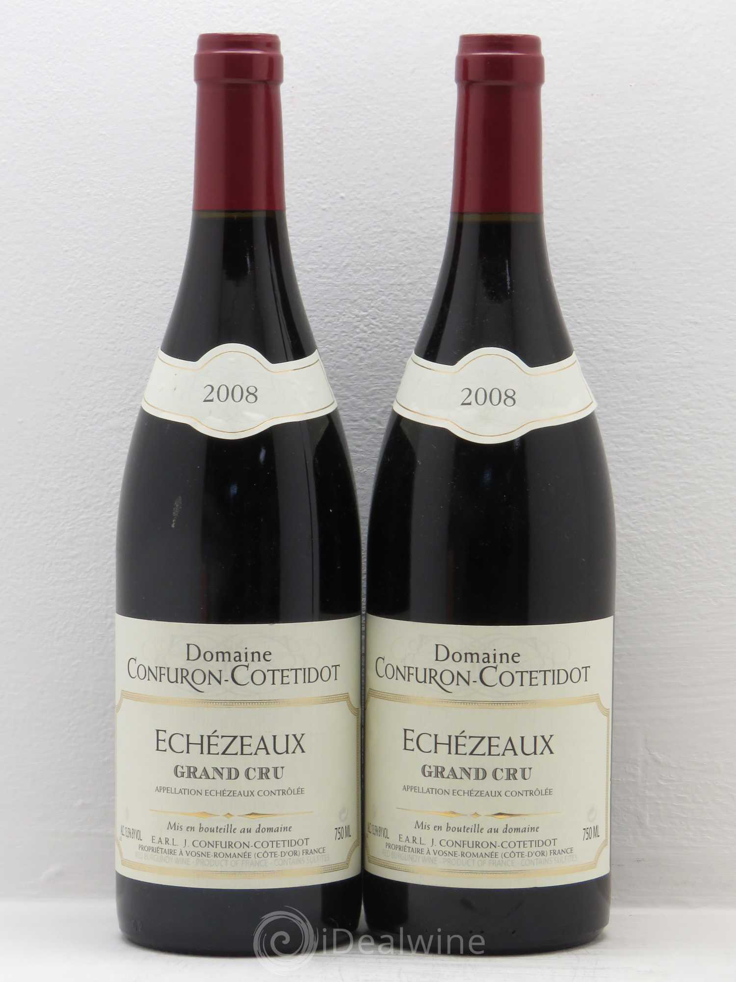 Echezeaux Grand Cru Confuron-Cotetidot 2008 - Lot de 2 bouteilles - 0