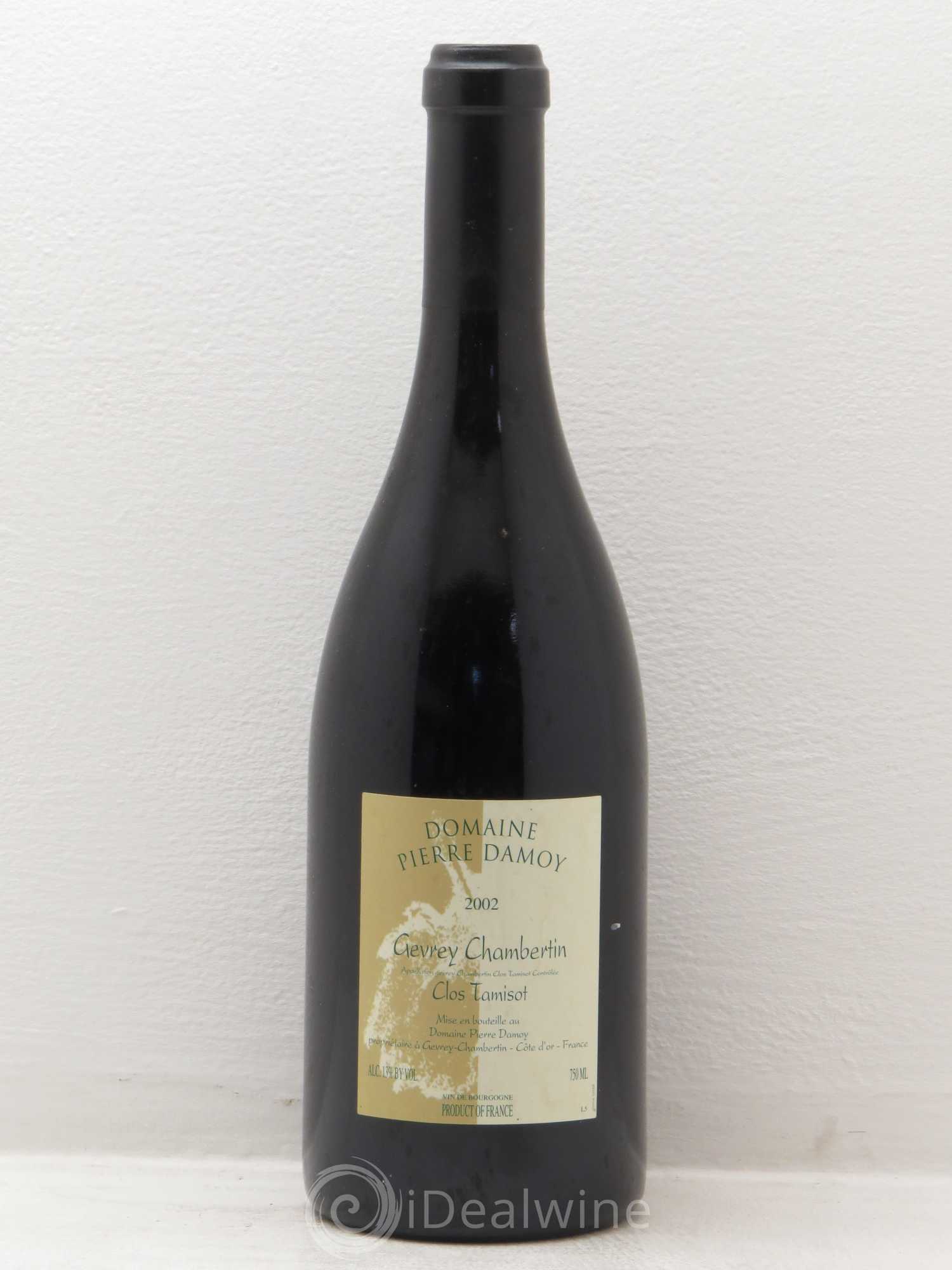 Gevrey-Chambertin Domaine Pierre Damoy Clos Tamisot 2002 - Posten von 1 Flasche - 0