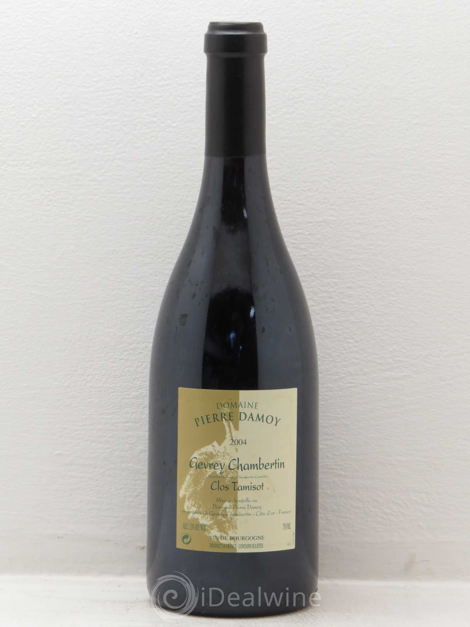 Gevrey-Chambertin Domaine Pierre Damoy Clos Tamisot 2004 - Posten von 1 Flasche - 0
