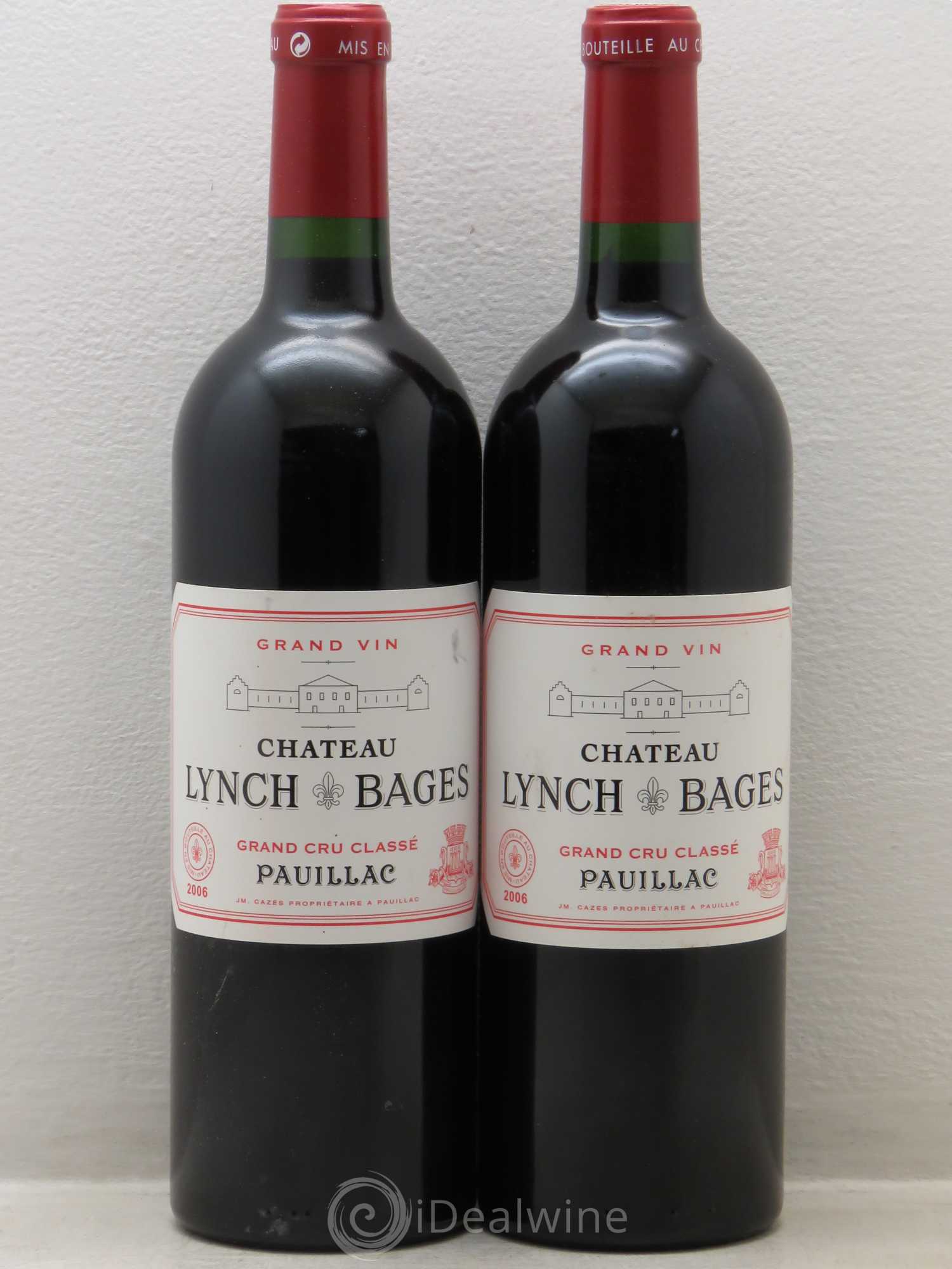 Château Lynch Bages 5ème Grand Cru Classé 2006 - Lot de 2 bouteilles - 0