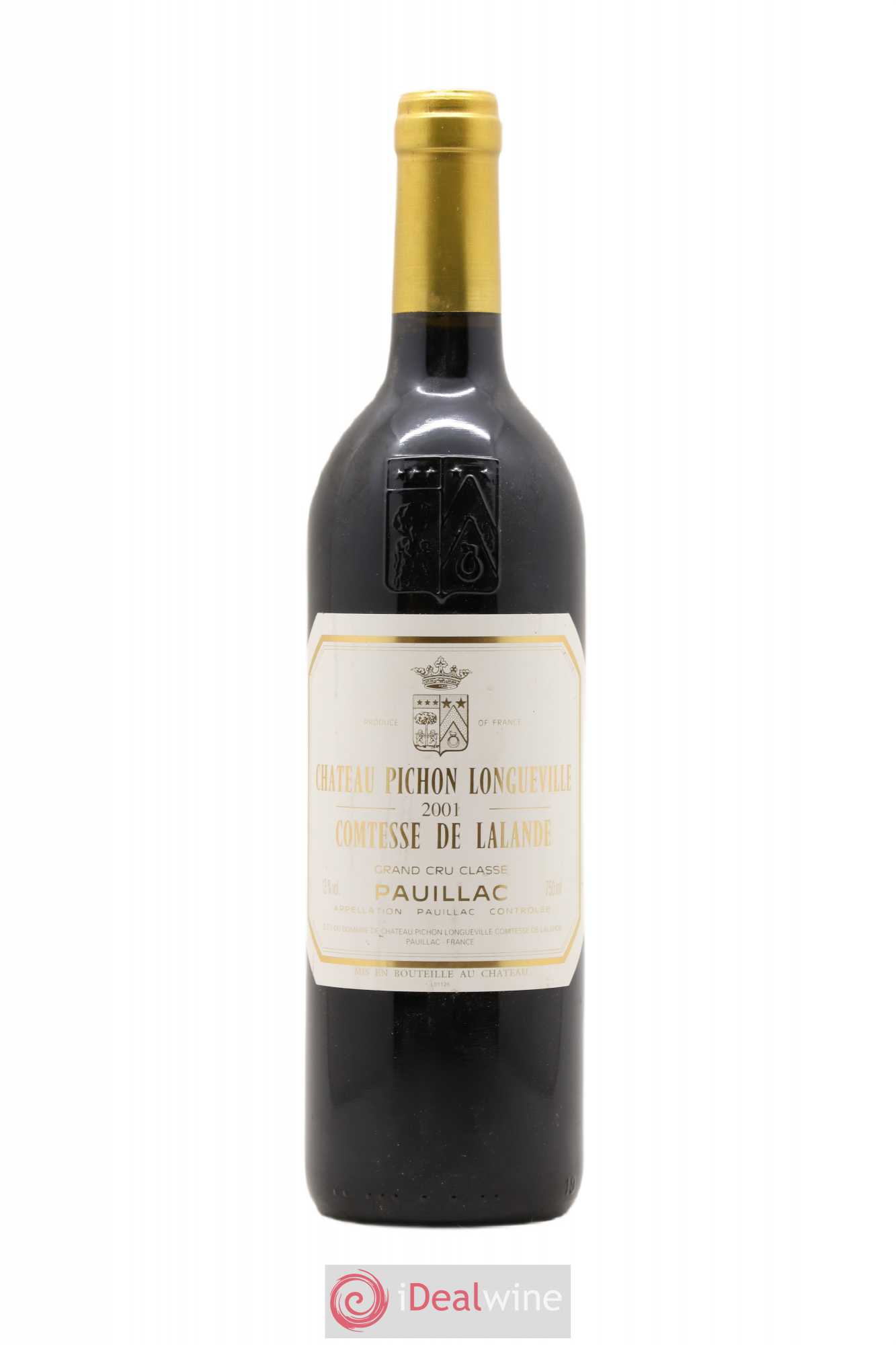Château Pichon Longueville Comtesse de Lalande 2ème Grand Cru Classé 2001 - Lot de 1 bouteille - 0