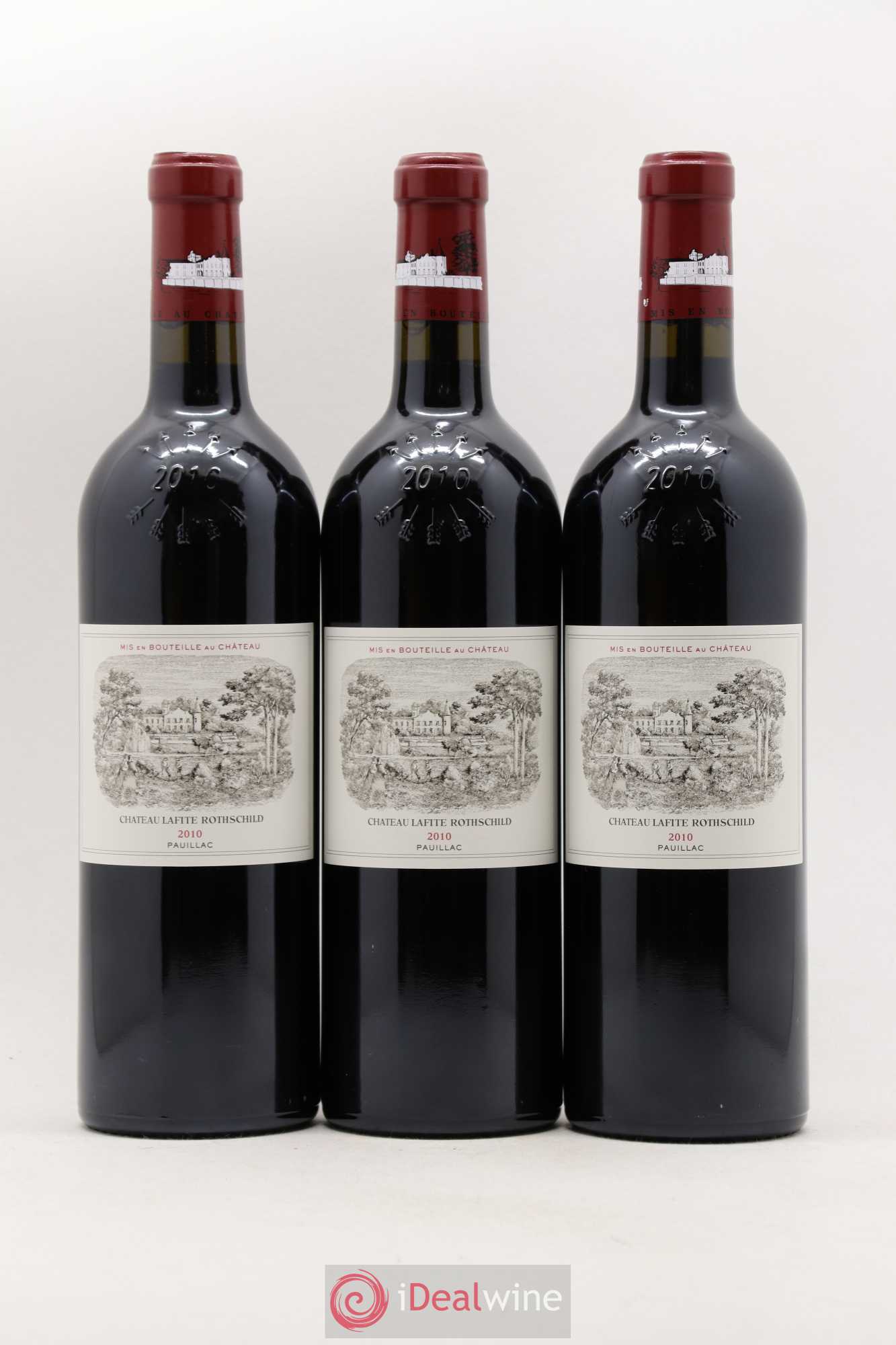 Château Lafite Rothschild 1er Grand Cru Classé 2010 - Lot de 6 bouteilles - 1