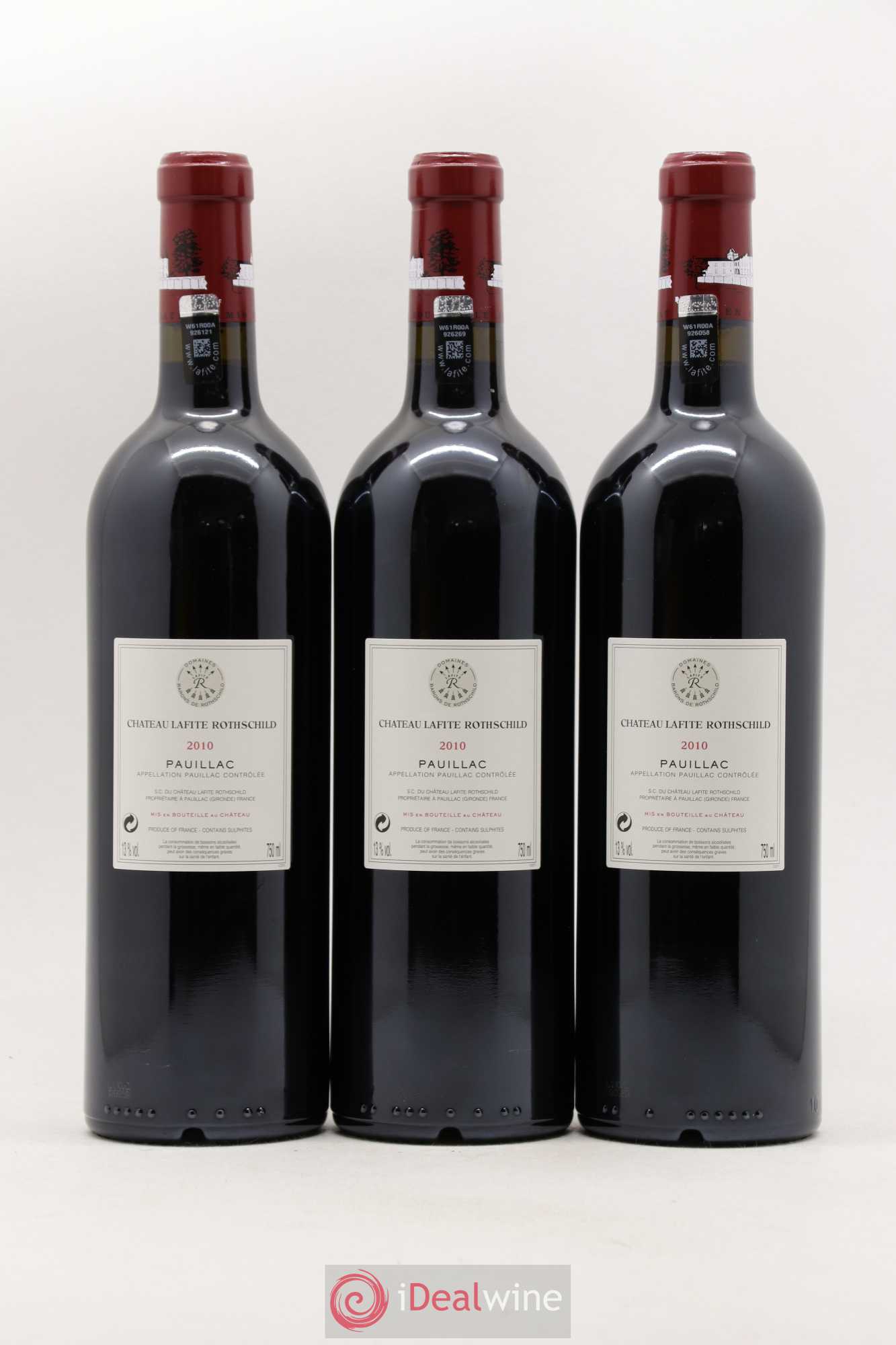 Château Lafite Rothschild 1er Grand Cru Classé 2010 - Lot de 6 bouteilles - 4