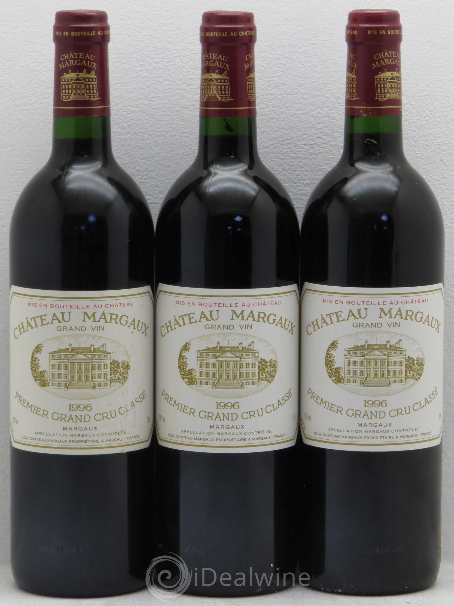 Château Margaux 1er Grand Cru Classé 1996 - Lot de 12 bouteilles - 2