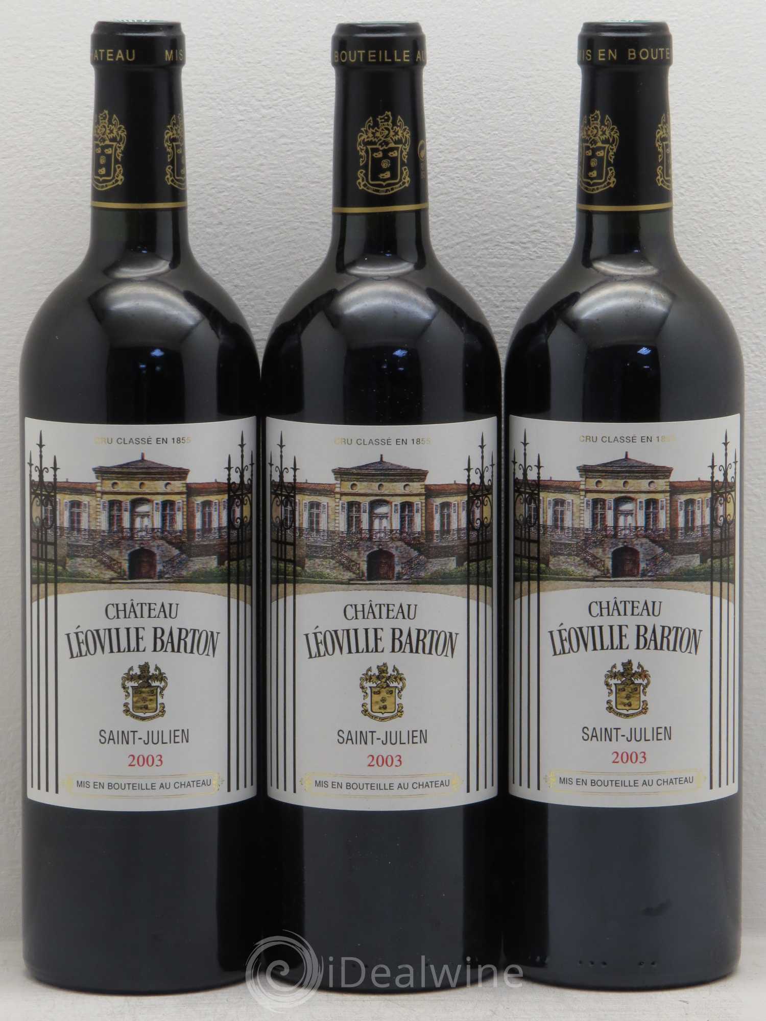 Château Léoville Barton 2ème Grand Cru Classé 2003 - Lot de 12 bouteilles - 2