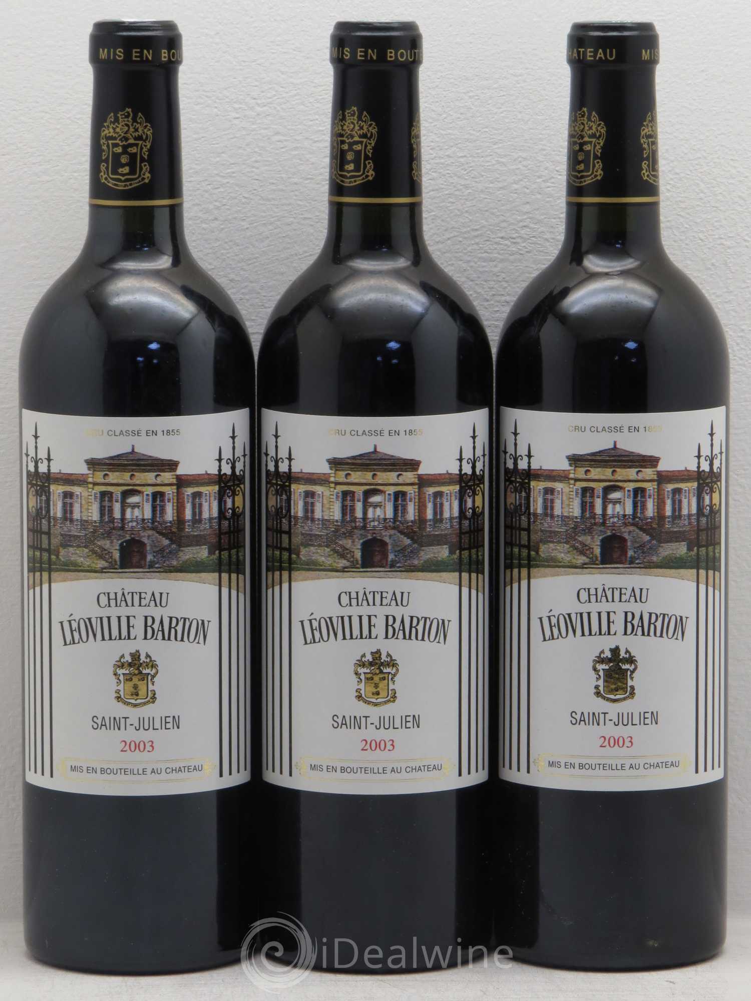 Château Léoville Barton 2ème Grand Cru Classé 2003 - Lot de 12 bouteilles - 3