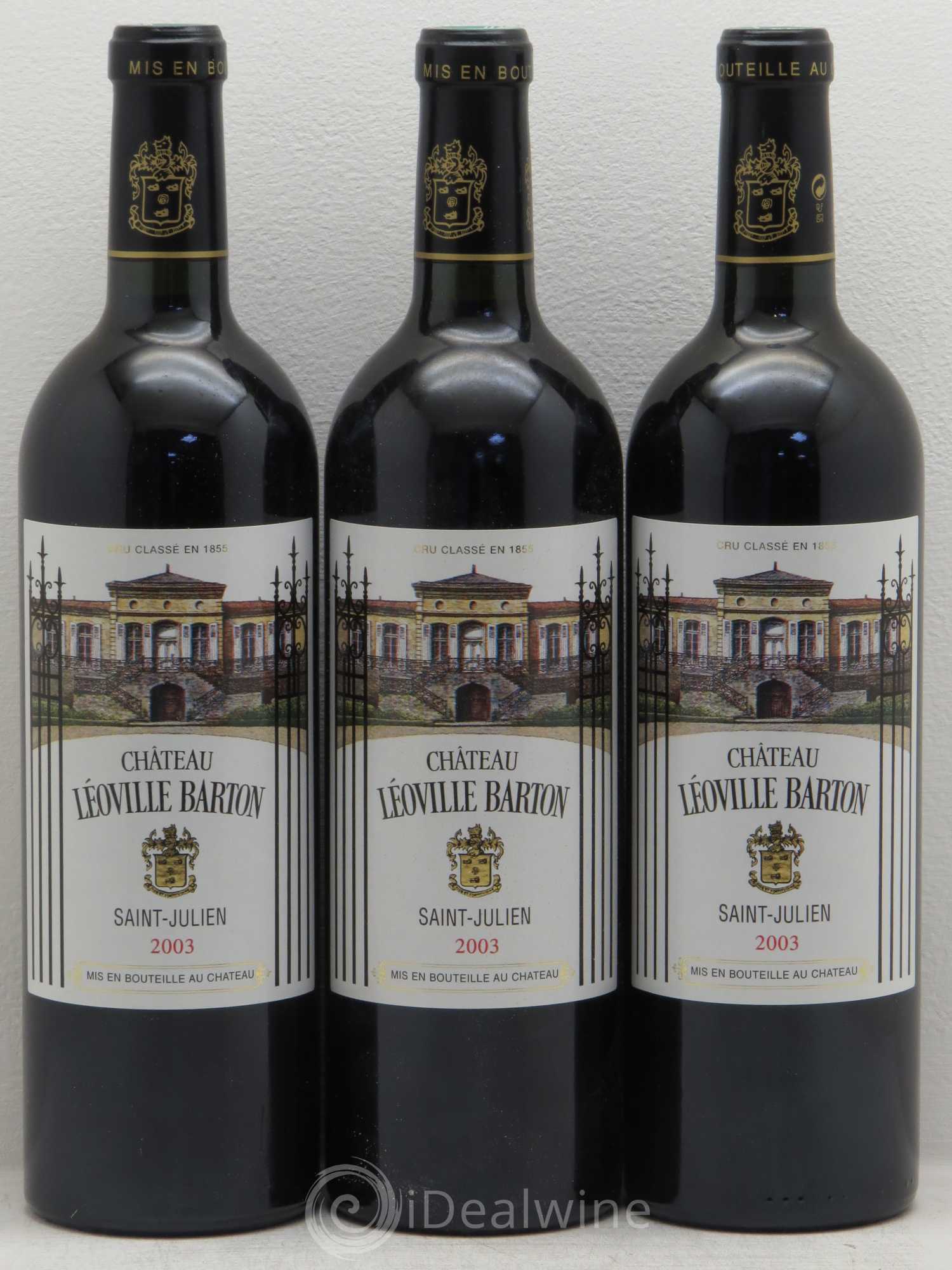 Château Léoville Barton 2ème Grand Cru Classé 2003 - Lot de 12 bouteilles - 4
