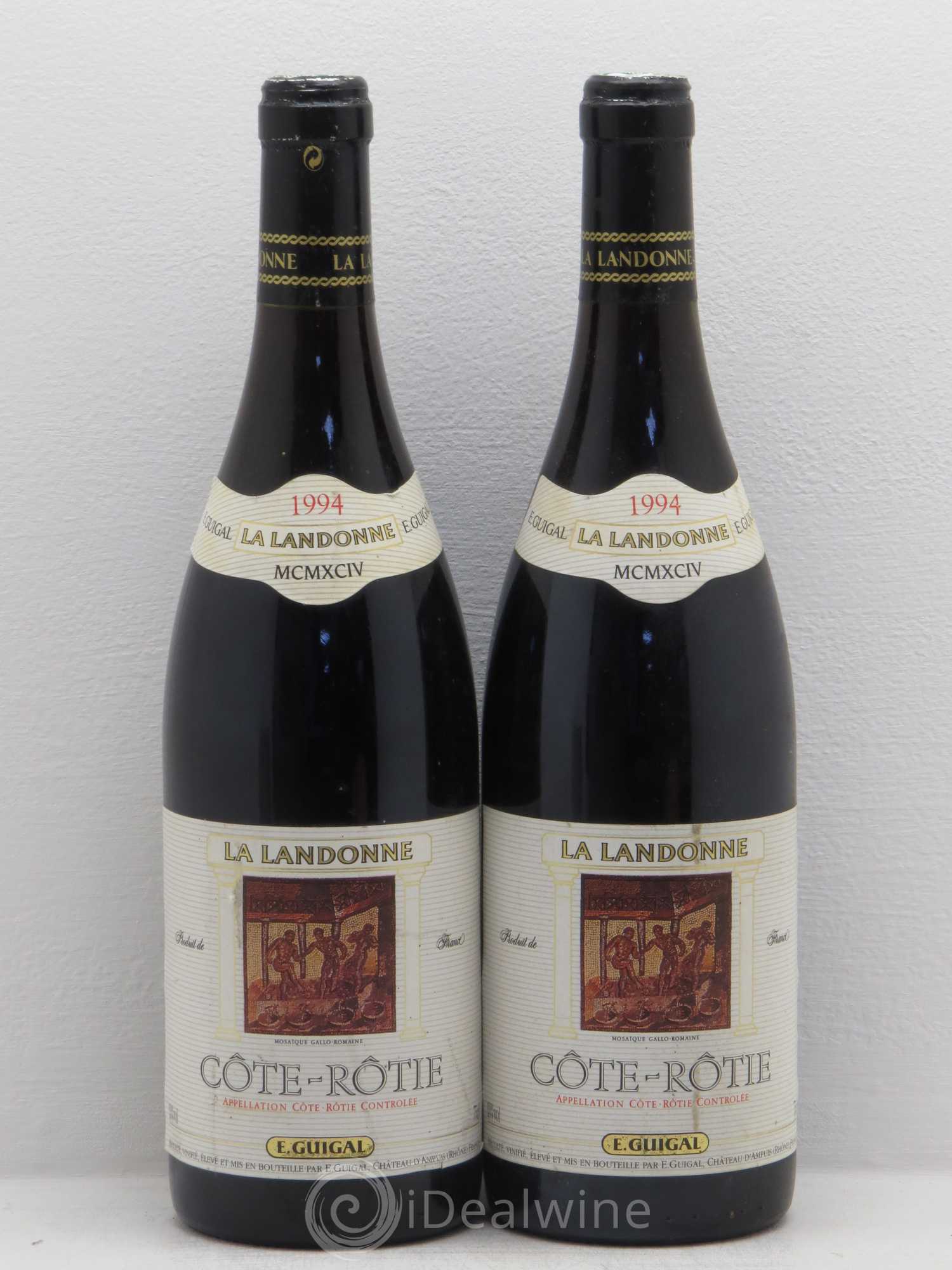 Côte-Rôtie La Landonne Guigal 1994 - Lot de 2 bouteilles - 0
