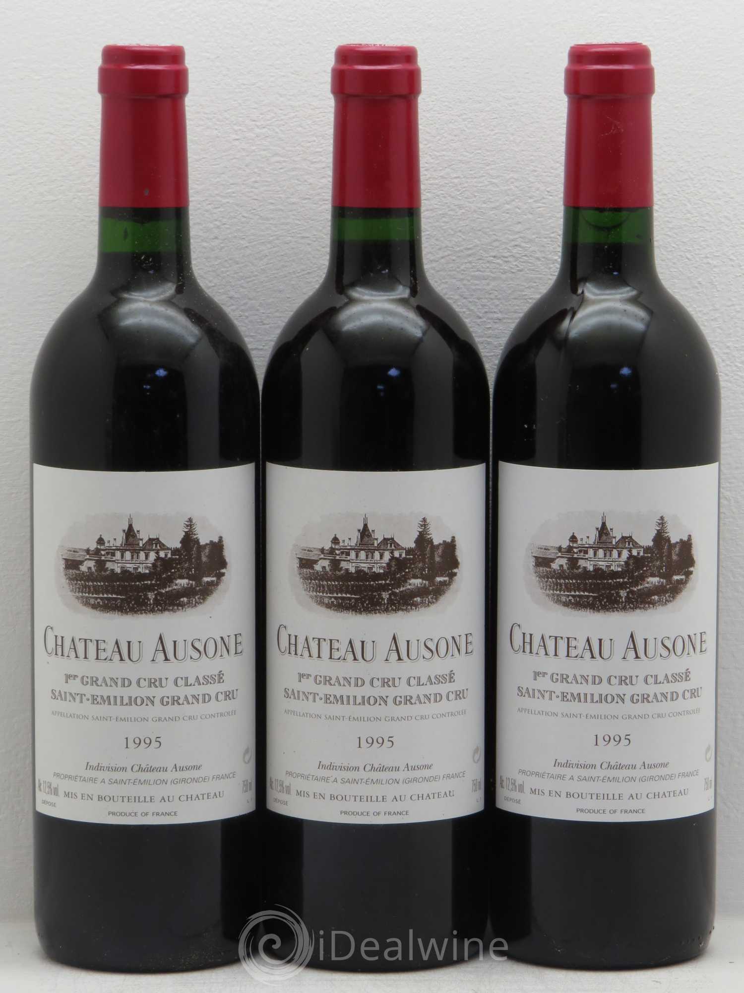 Château Ausone 1er Grand Cru Classé A 1995 - Lot de 6 bouteilles - 2
