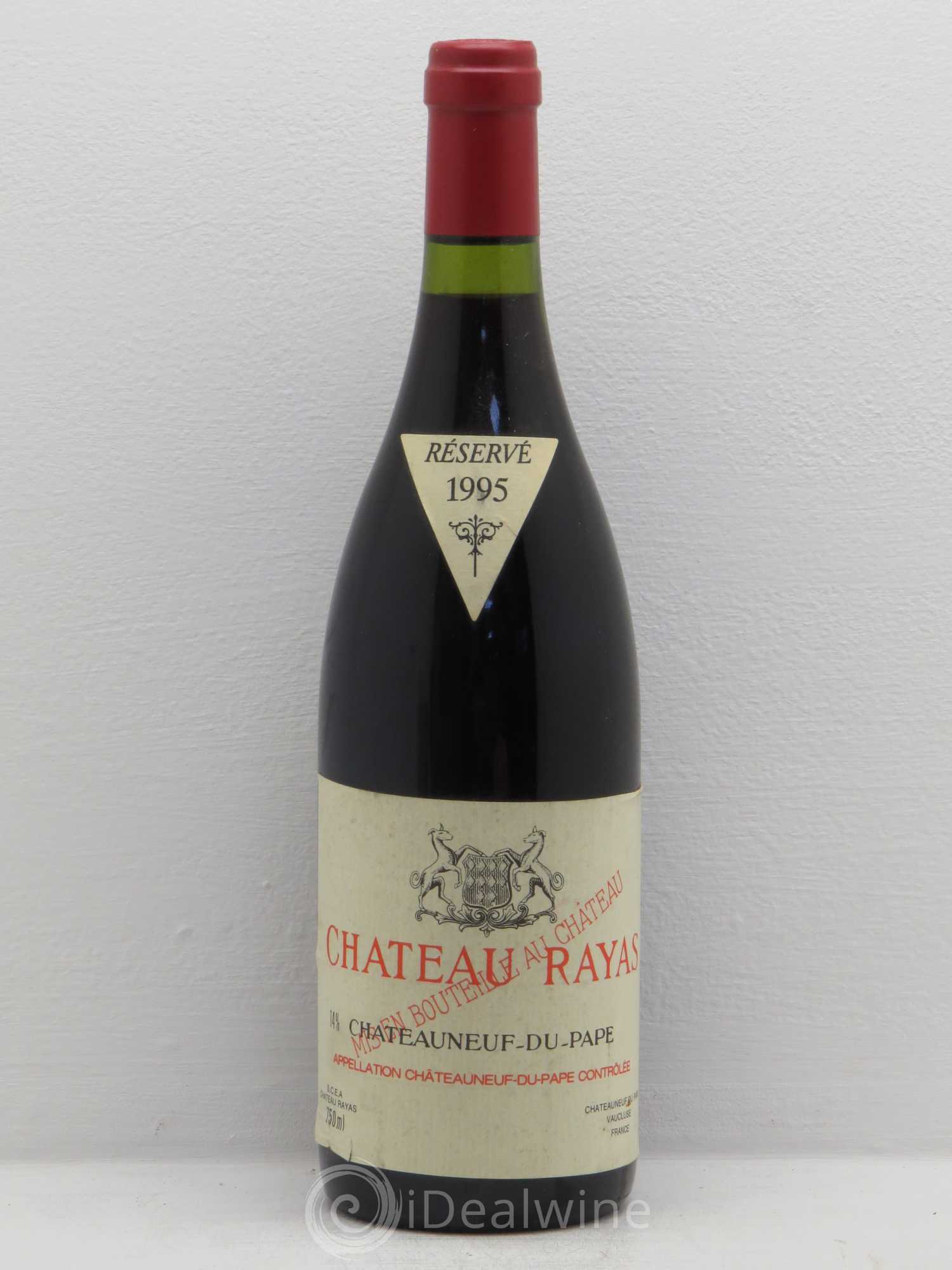 Châteauneuf-du-Pape Château Rayas Emmanuel Reynaud 1995 - Lot de 1 bouteille - 0