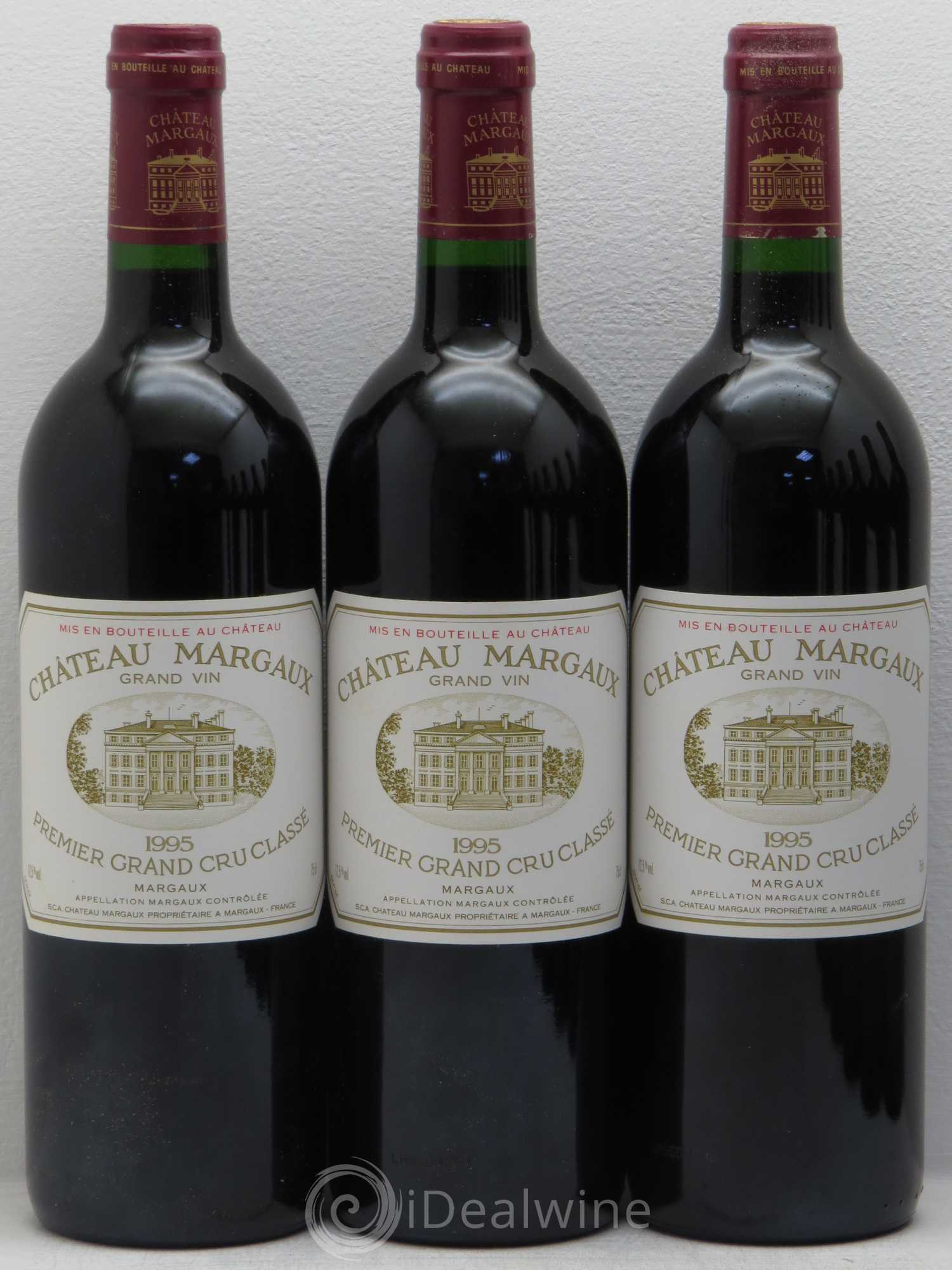 Château Margaux 1er Grand Cru Classé 1995 - Lot de 12 bouteilles - 2