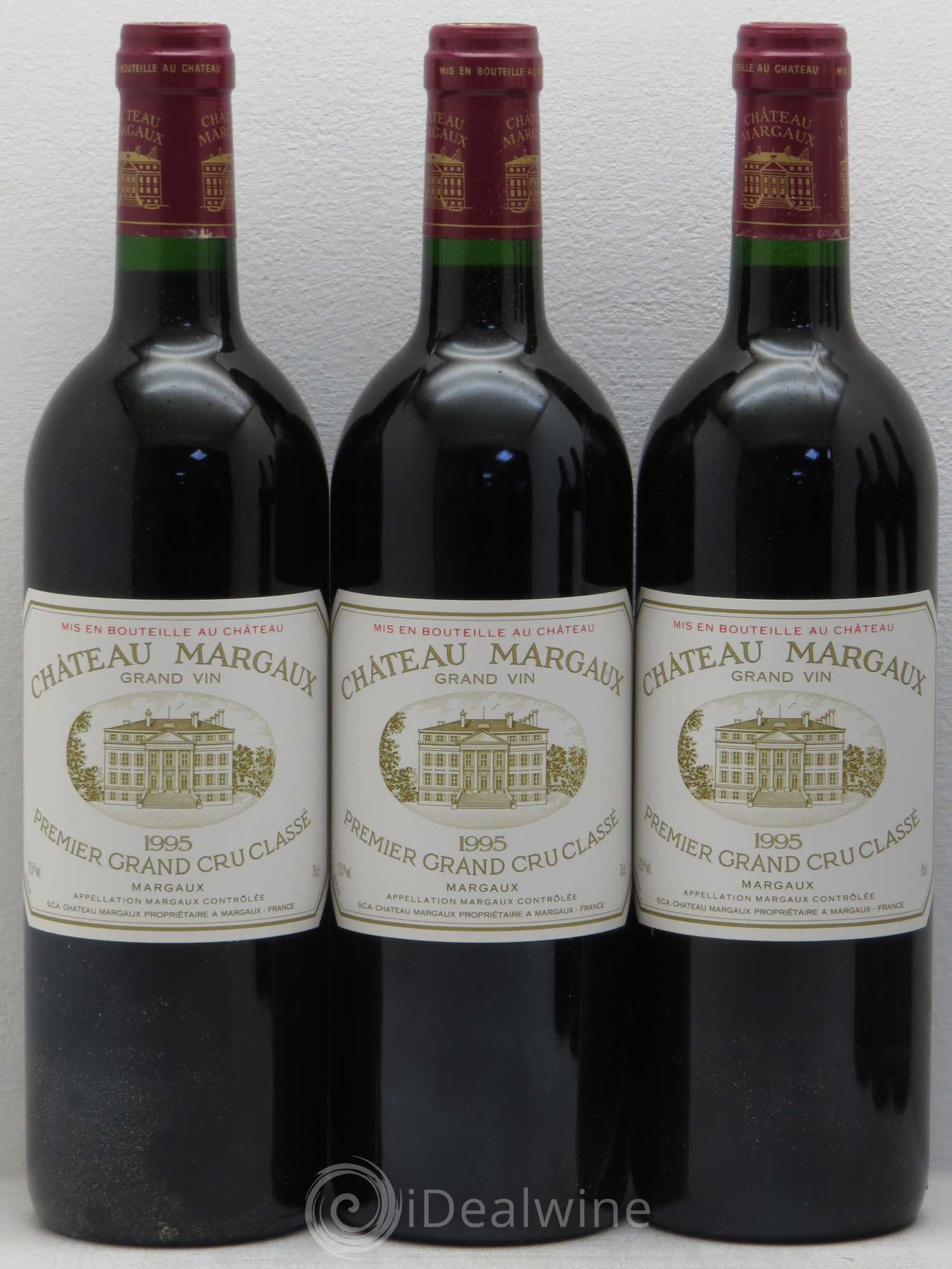 Château Margaux 1er Grand Cru Classé 1995 - Lot de 12 bouteilles - 3