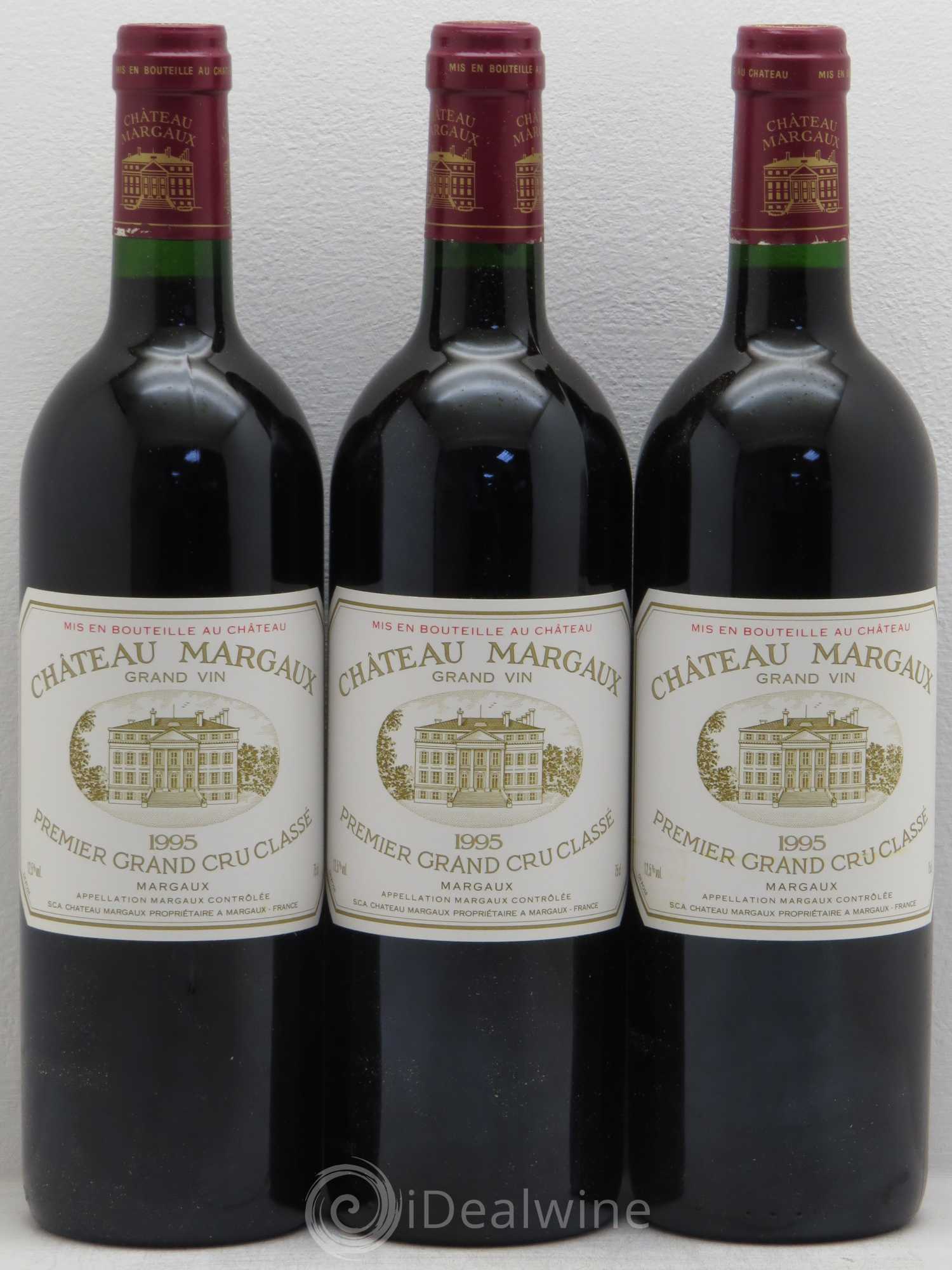 Château Margaux 1er Grand Cru Classé 1995 - Lot de 12 bouteilles - 4