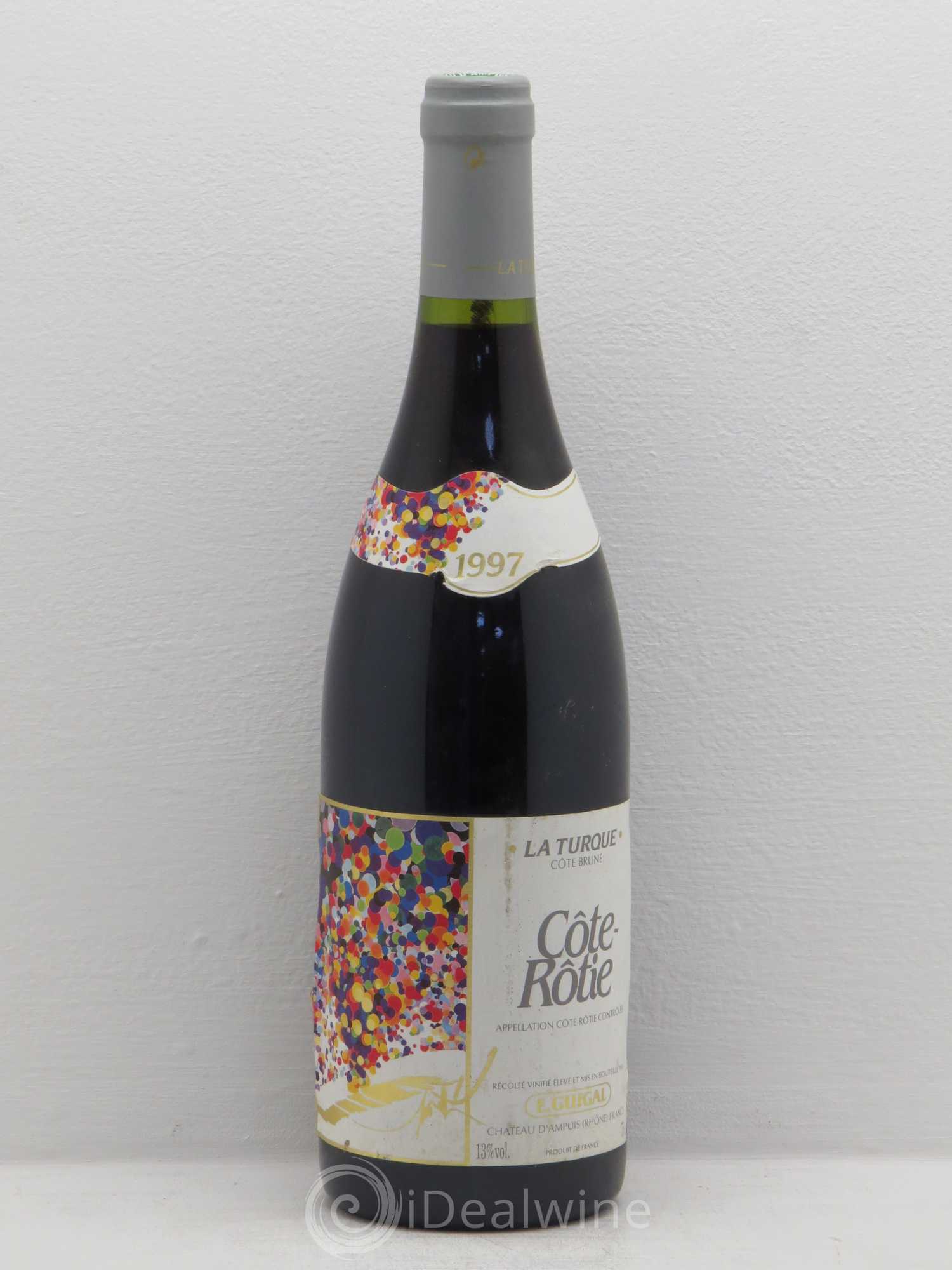 Côte-Rôtie La Turque Guigal 1997 - Lot de 1 bouteille - 0