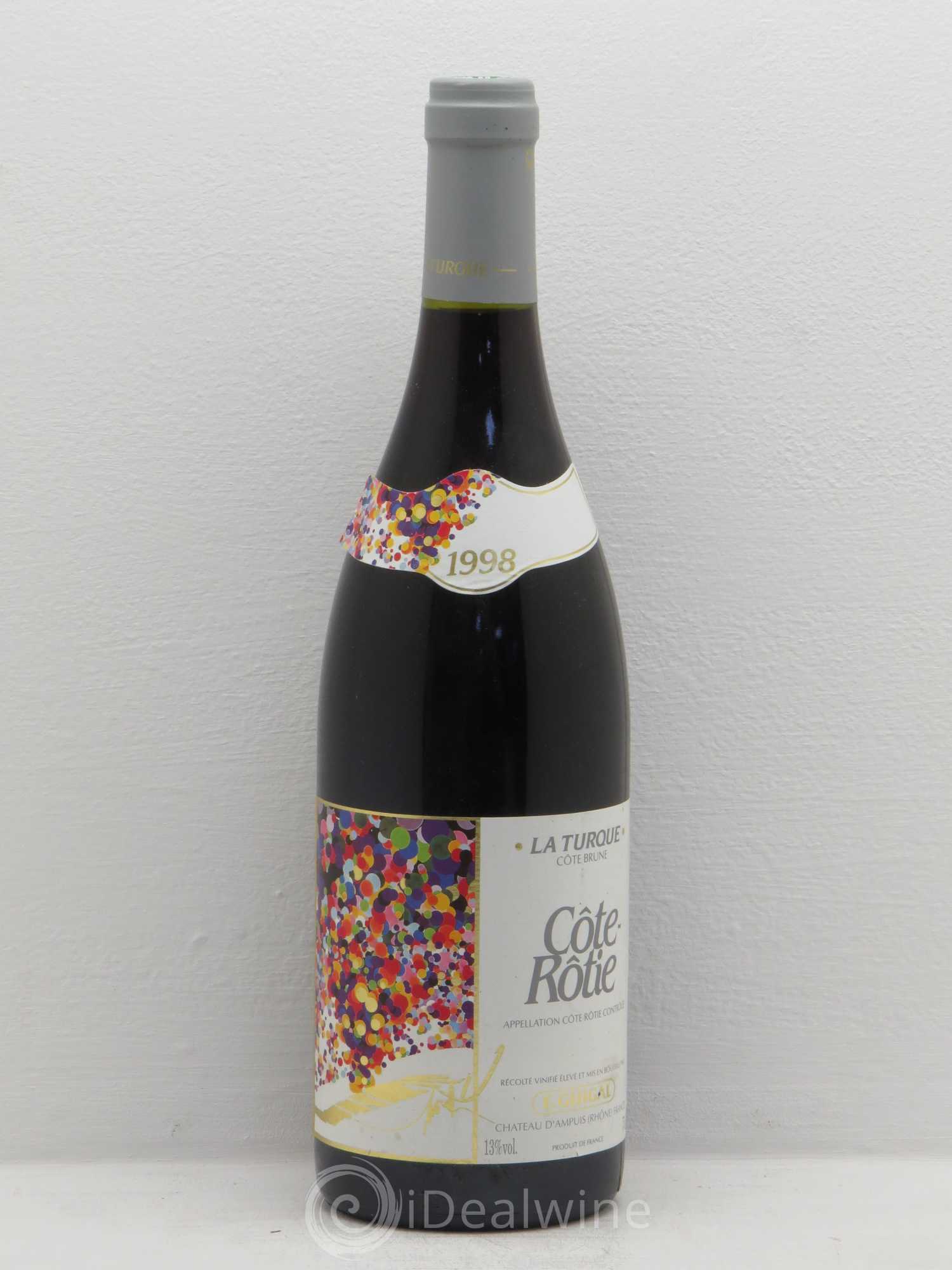 Côte-Rôtie La Turque Guigal 1998 - Lot de 1 bouteille - 0