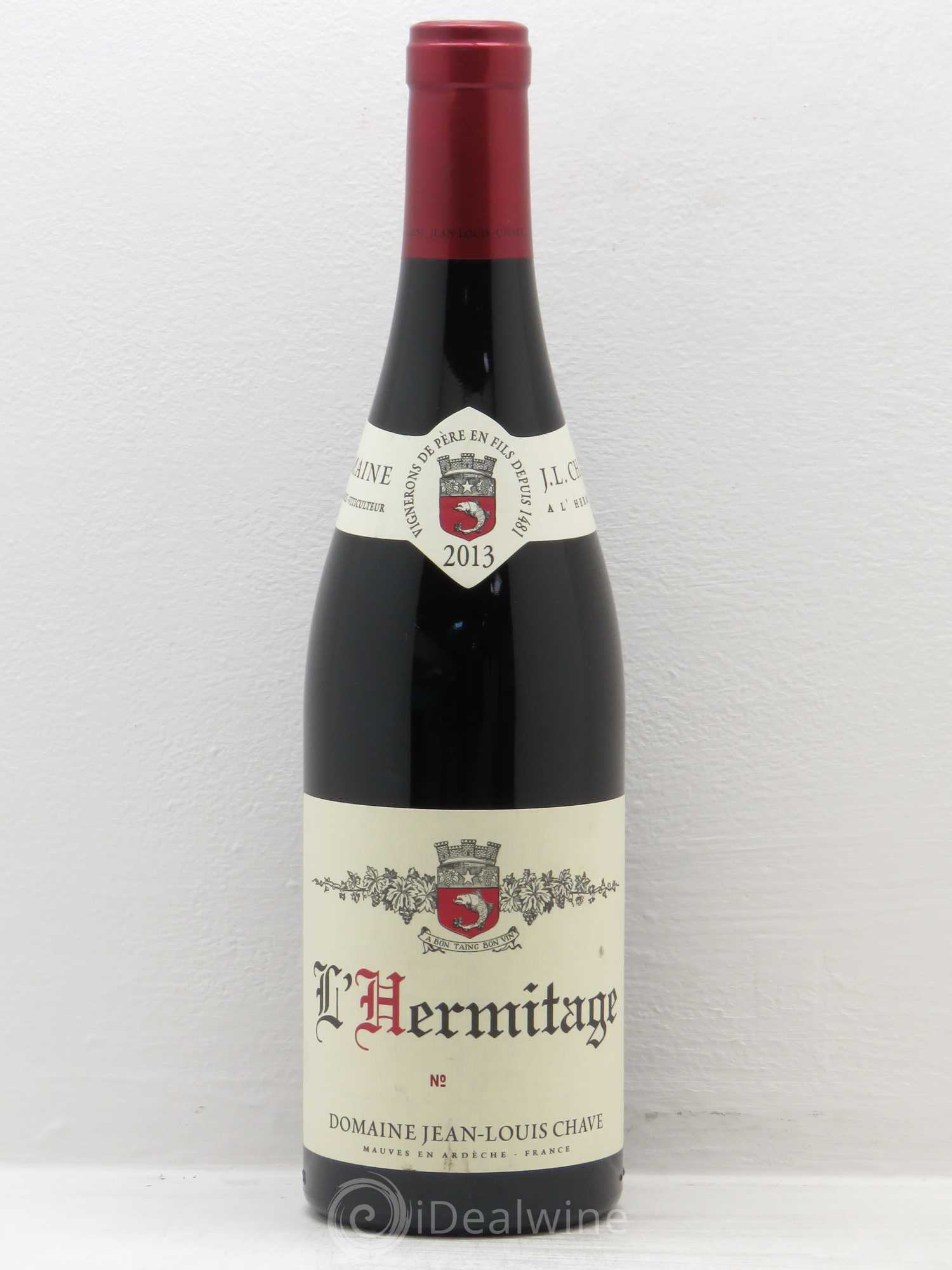 Hermitage Jean-Louis Chave 2013 - Lot de 1 bouteille - 0