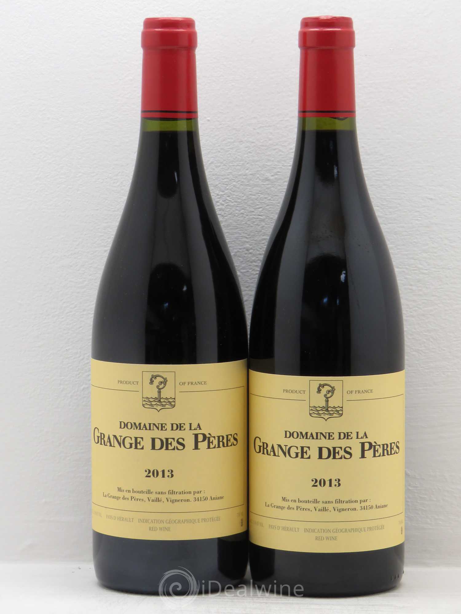 Pays d'Hérault Grange des Pères Laurent Vaillé 2013 - Lot de 2 bouteilles - 0
