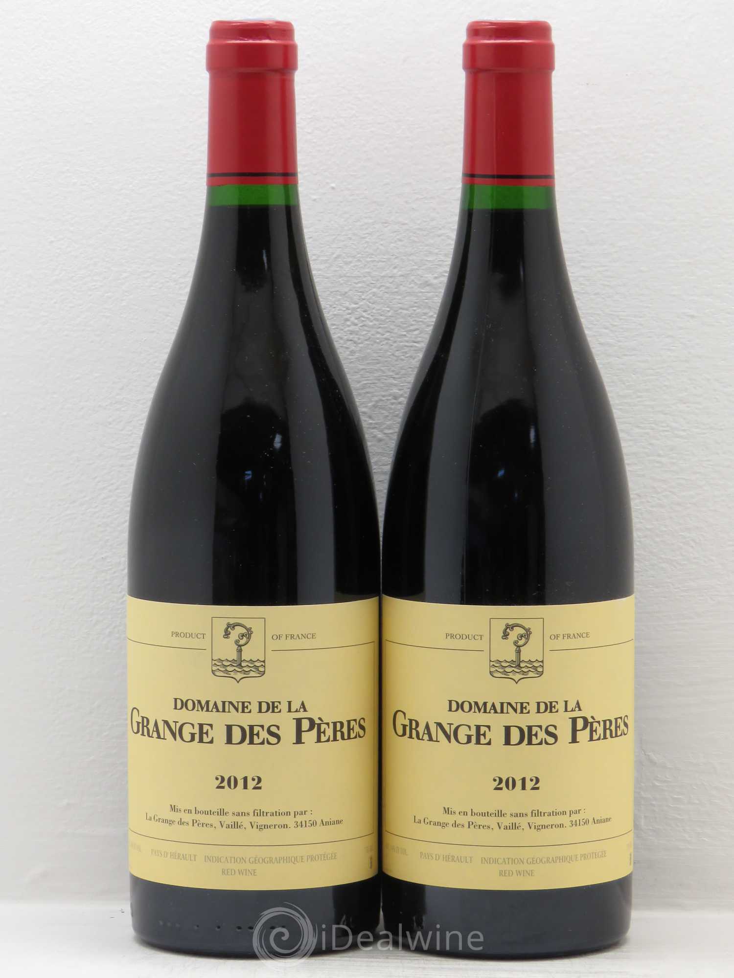 Pays d'Hérault Grange des Pères Laurent Vaillé 2012 - Lot de 2 bouteilles - 0