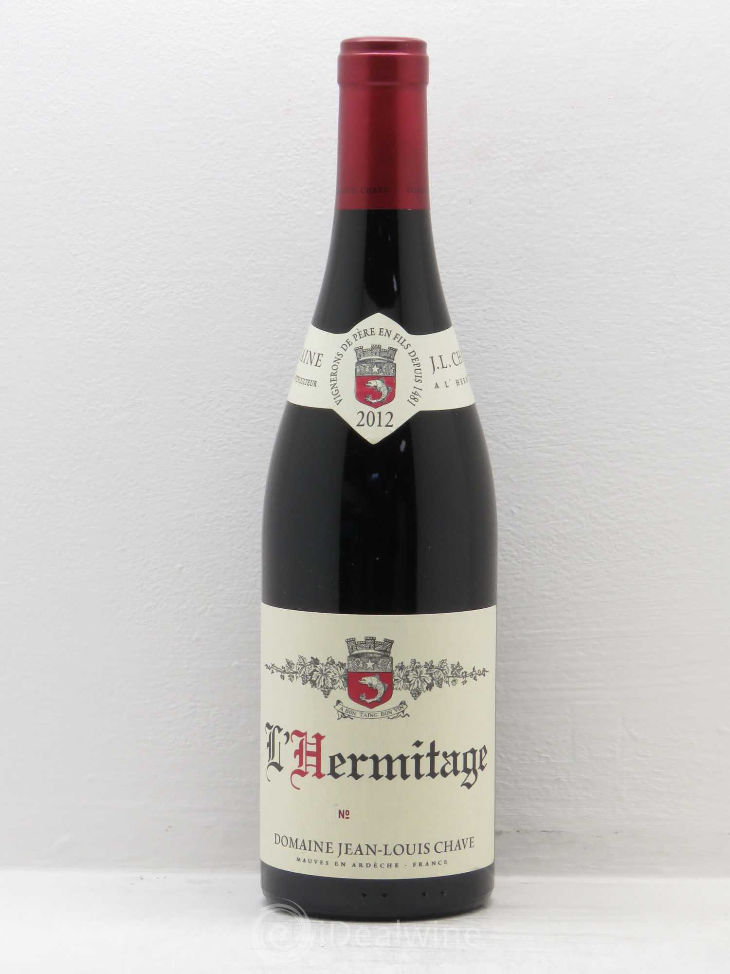 Hermitage Jean-Louis Chave 2012 - Lot de 1 bouteille - 0