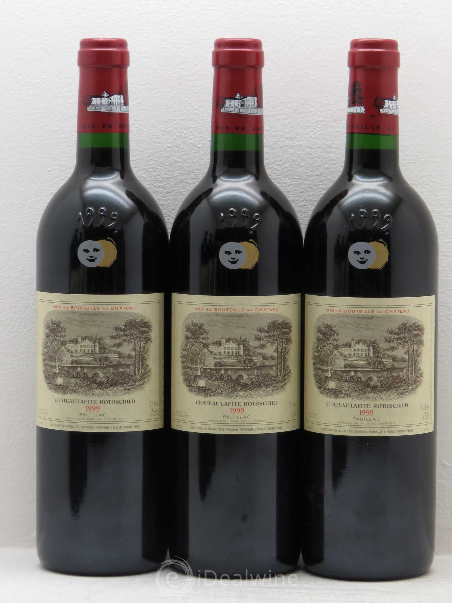Château Lafite Rothschild 1er Grand Cru Classé 1999 - Lot de 6 bouteilles - 1