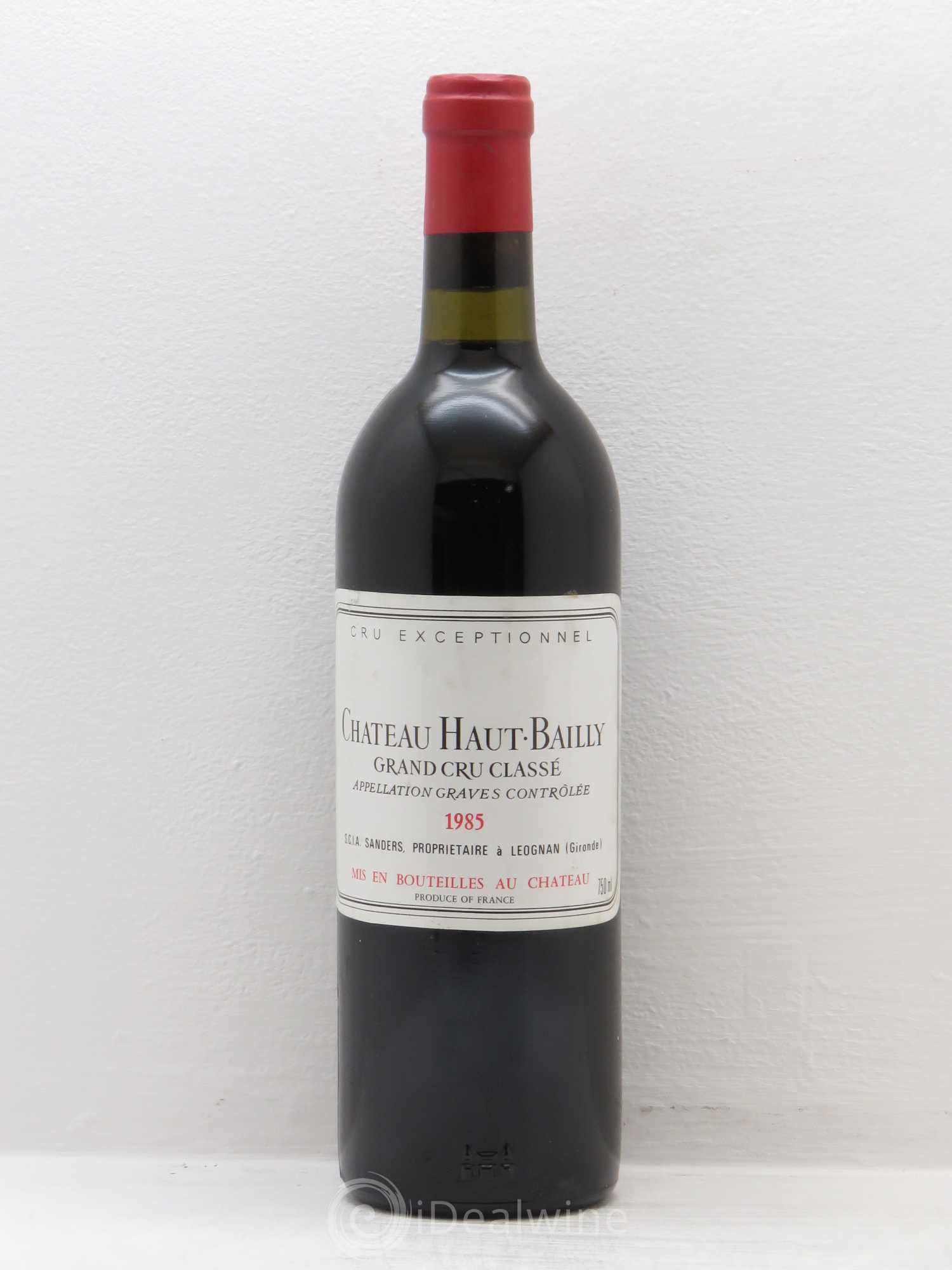 Château Haut-Bailly Cru Classé de Graves 1985 - Lot de 1 bouteille - 0