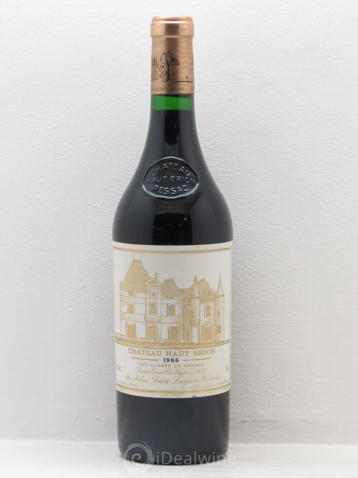 Château Haut Brion 1er Grand Cru Classé 1986 - Lot de 1 bouteille - 0