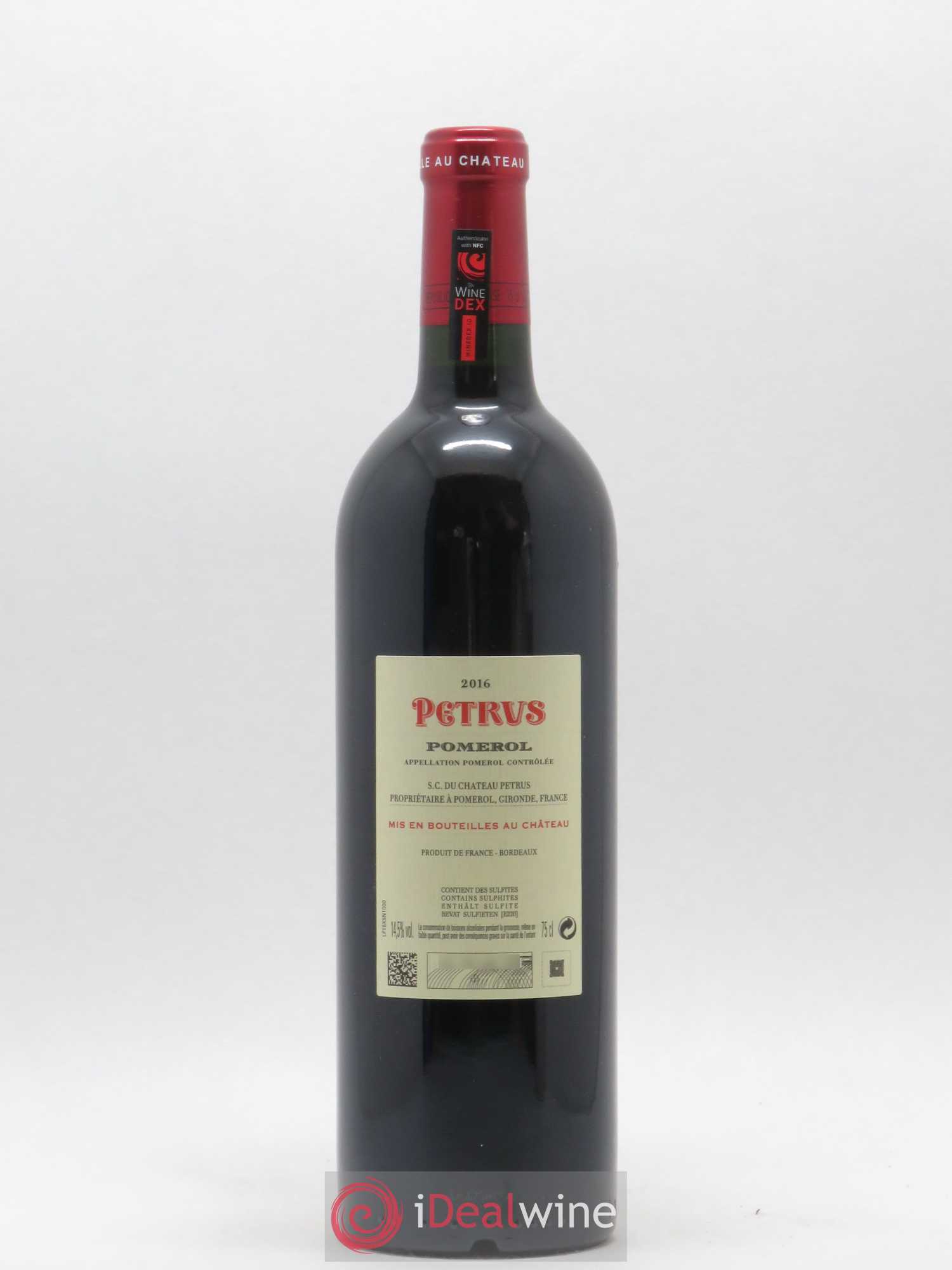 Petrus 2016 - Lot de 1 bouteille - 1