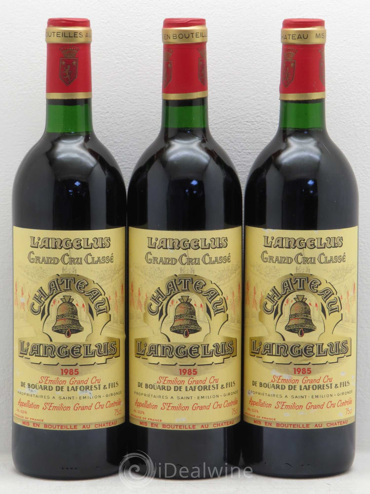 Château Angélus 1er Grand Cru Classé A 1985 - Lot de 12 bouteilles - 2