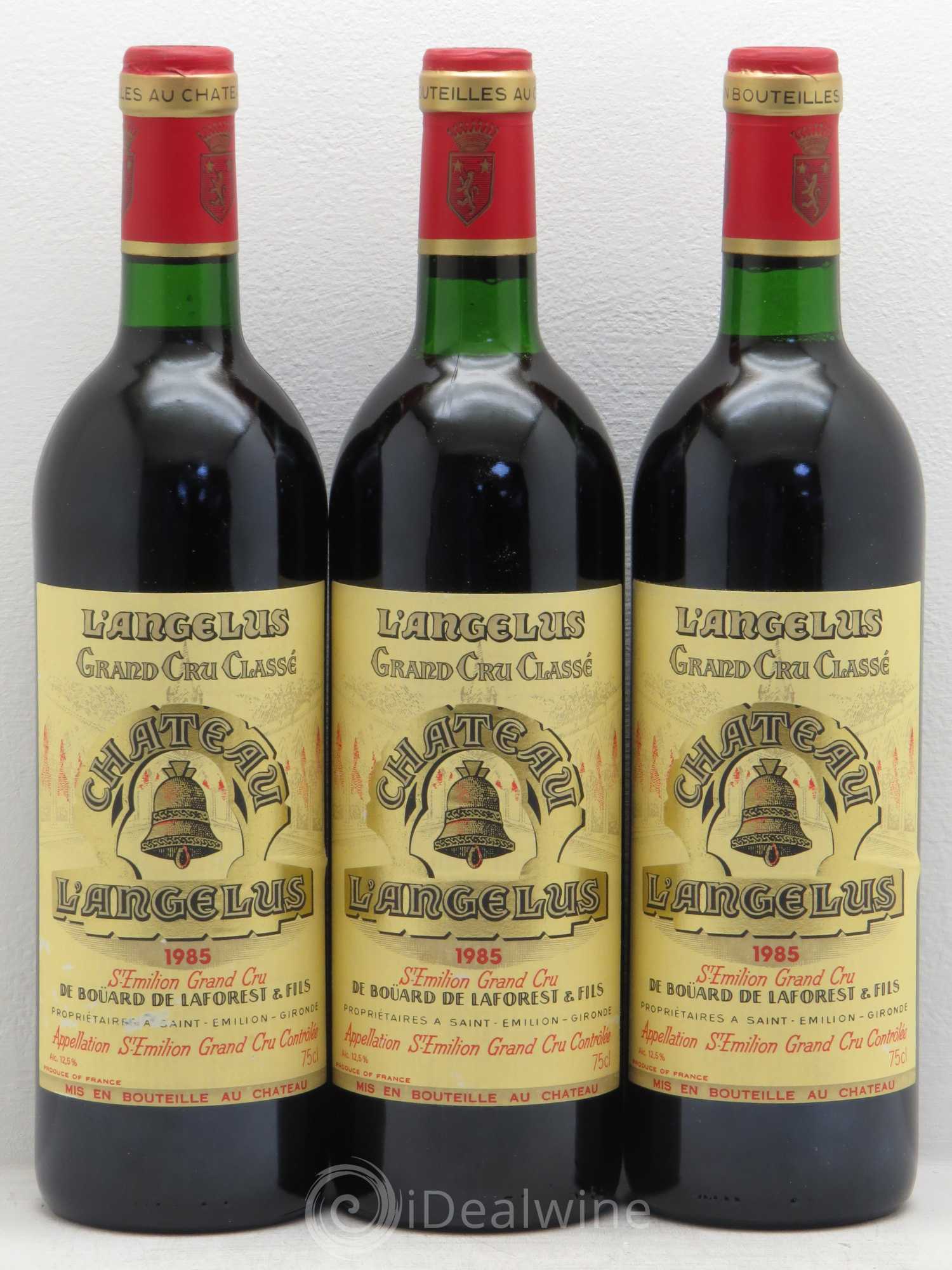 Château Angélus 1er Grand Cru Classé A 1985 - Lot de 12 bouteilles - 3
