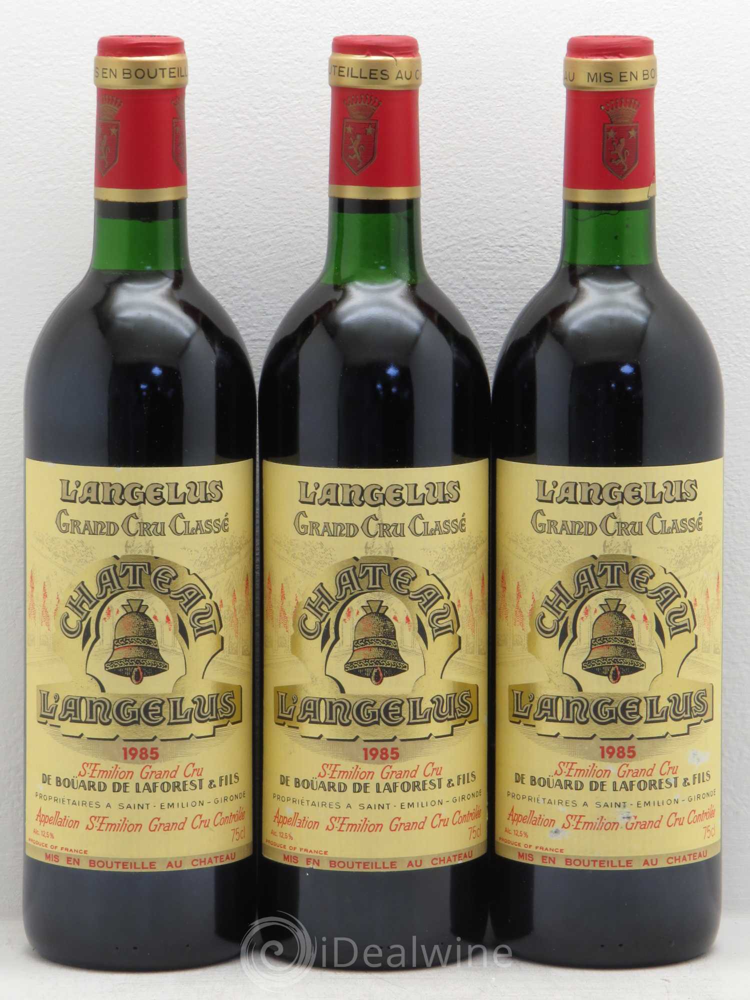 Château Angélus 1er Grand Cru Classé A 1985 - Lot de 12 bouteilles - 4