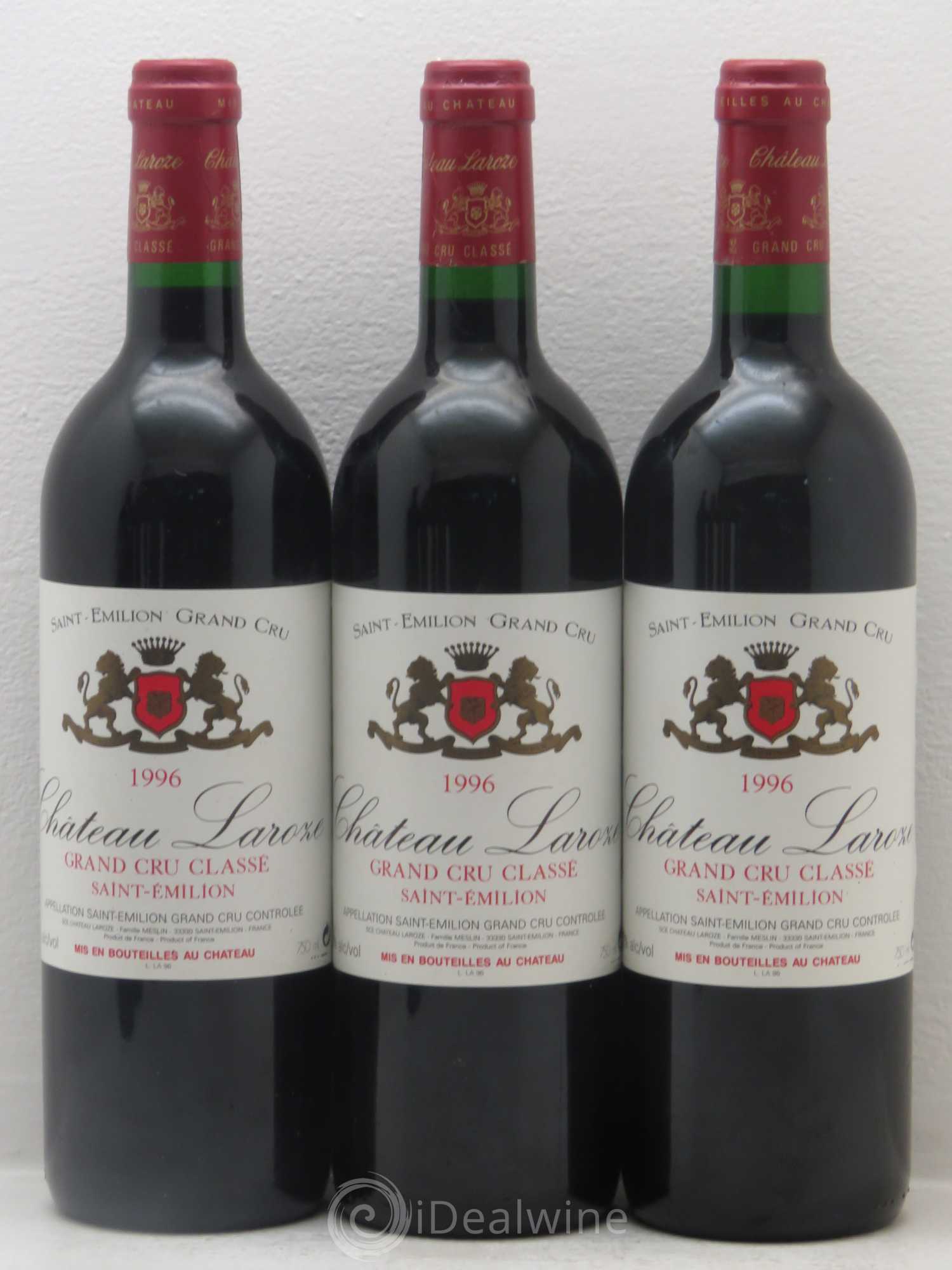 Château Laroze Grand Cru Classé 1996 - Lot de 12 bouteilles - 2