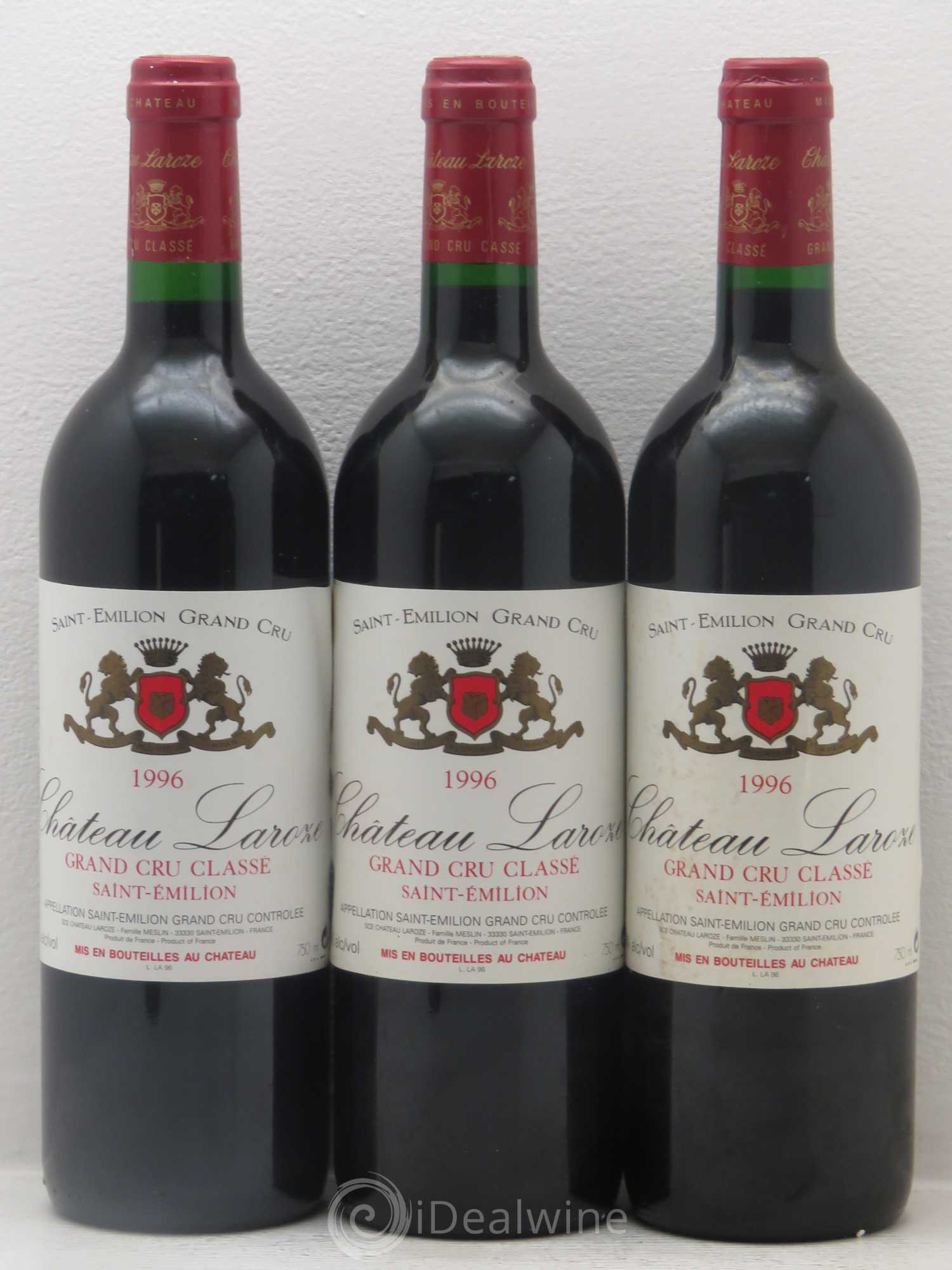 Château Laroze Grand Cru Classé 1996 - Lot de 12 bouteilles - 3