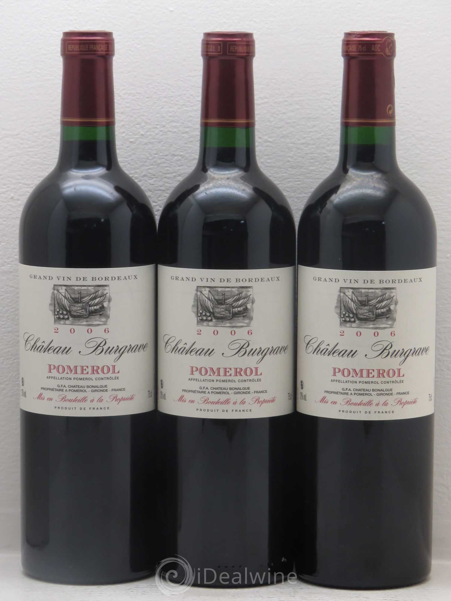 Pomerol Château Burgrave 2006 - Posten von 12 Flaschen - 3