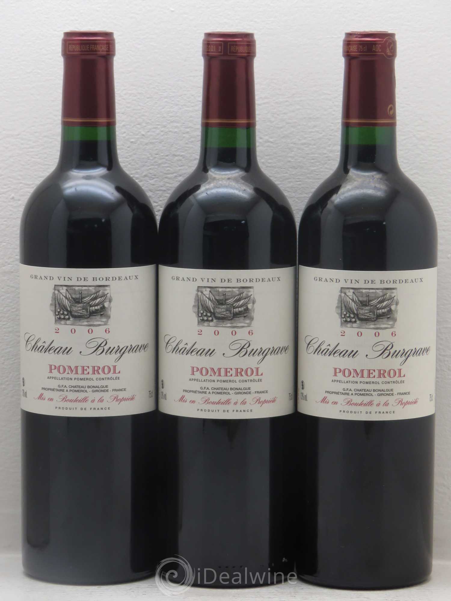 Pomerol Château Burgrave 2006 - Posten von 12 Flaschen - 3