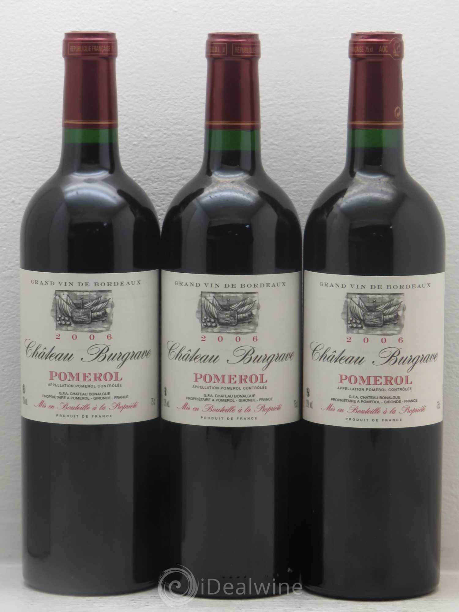 Pomerol Château Burgrave 2006 - Posten von 12 Flaschen - 4