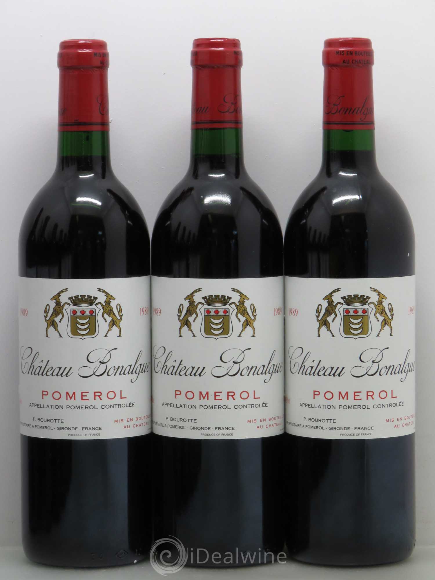 Château Bonalgue 1989 - Lot de 12 bouteilles - 2
