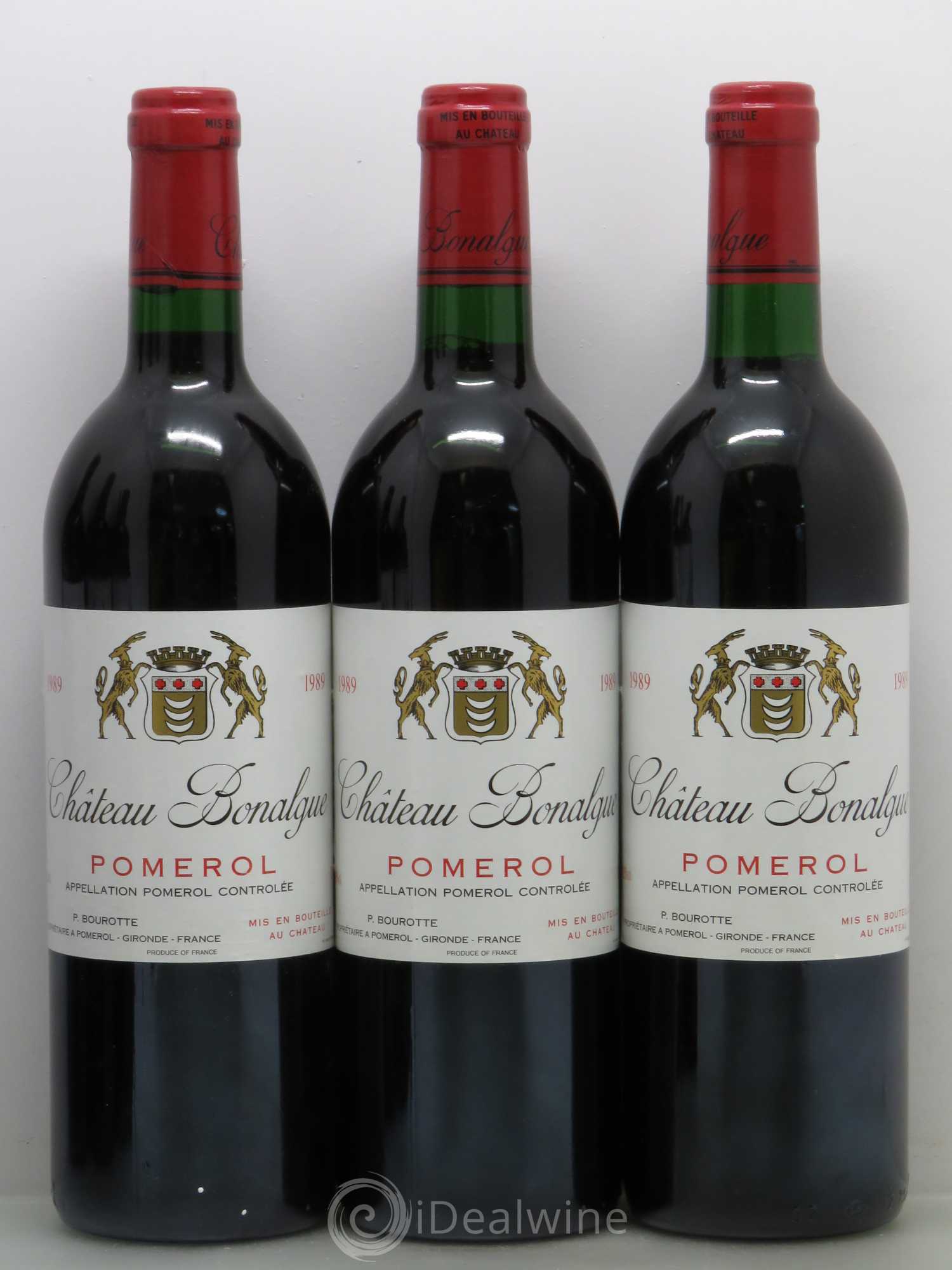 Château Bonalgue 1989 - Lot de 12 bouteilles - 3