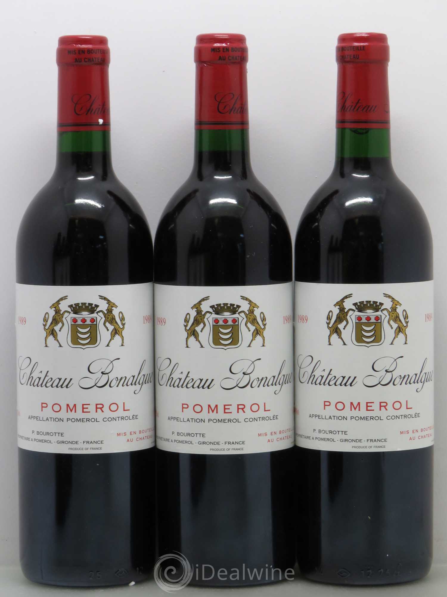 Château Bonalgue 1989 - Lot de 6 bouteilles - 2