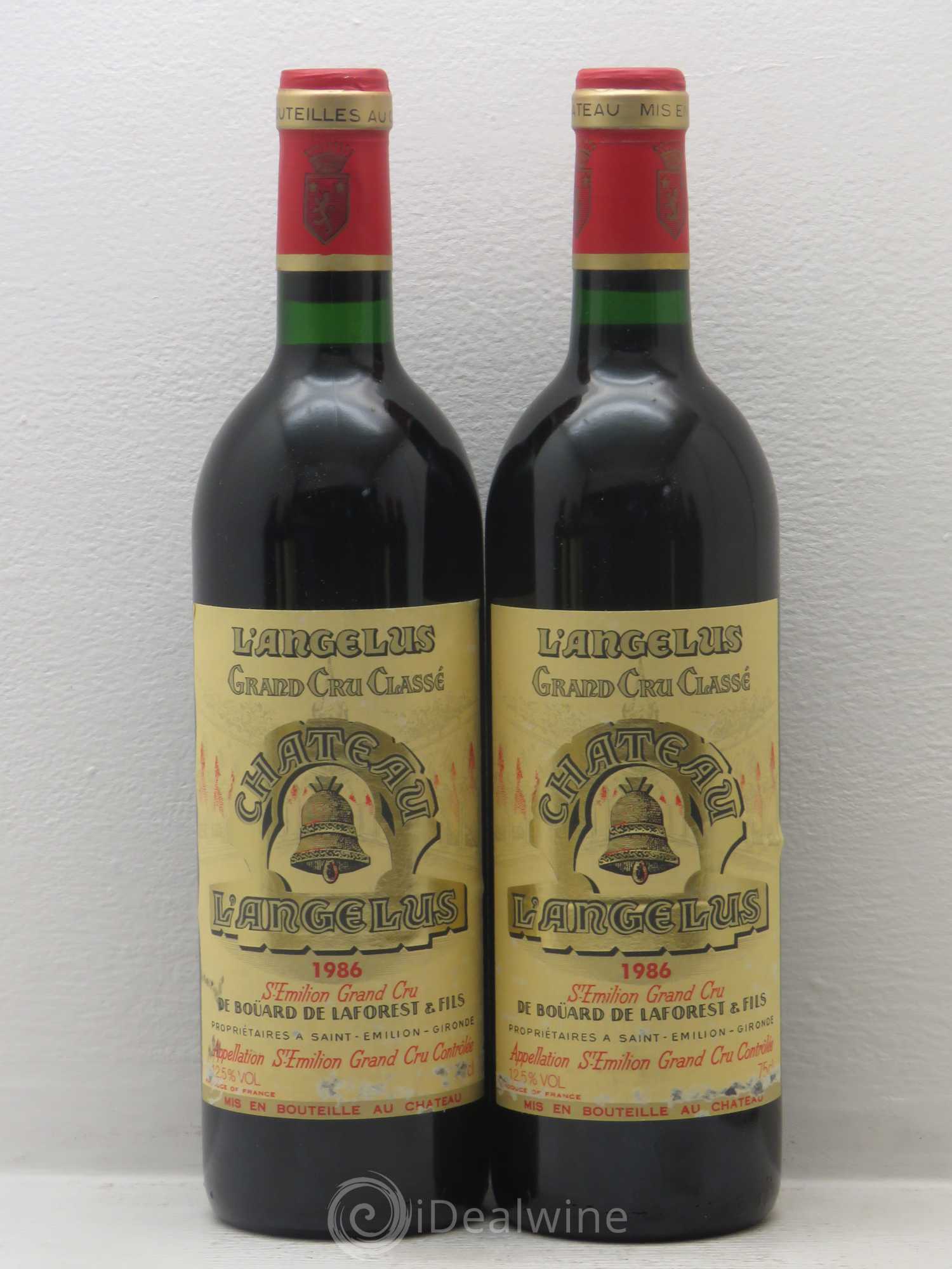 Château Angélus 1er Grand Cru Classé A 1986 - Lot de 11 bouteilles - 4