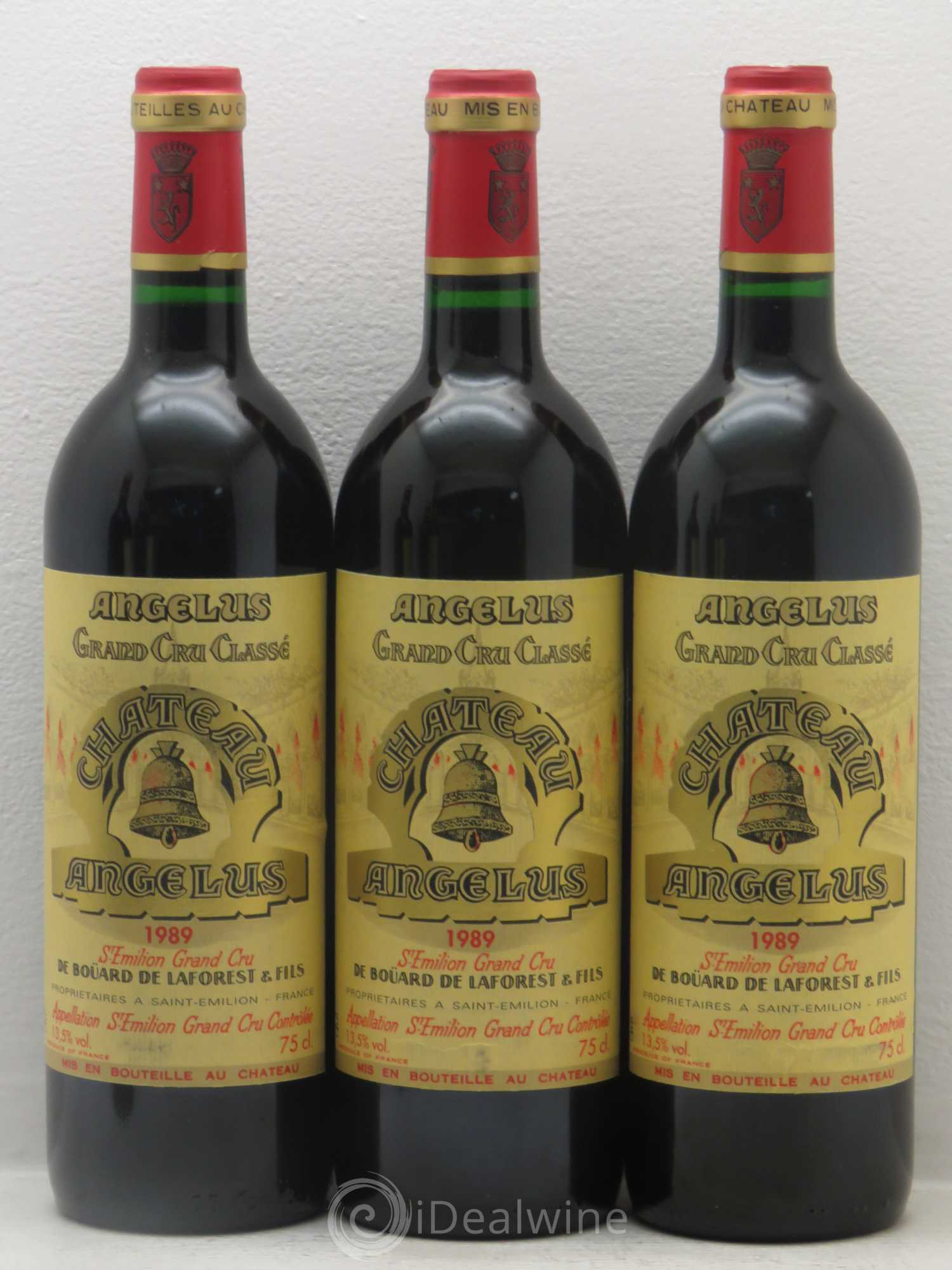 Château Angélus 1er Grand Cru Classé A 1989 - Lot de 12 bouteilles - 3