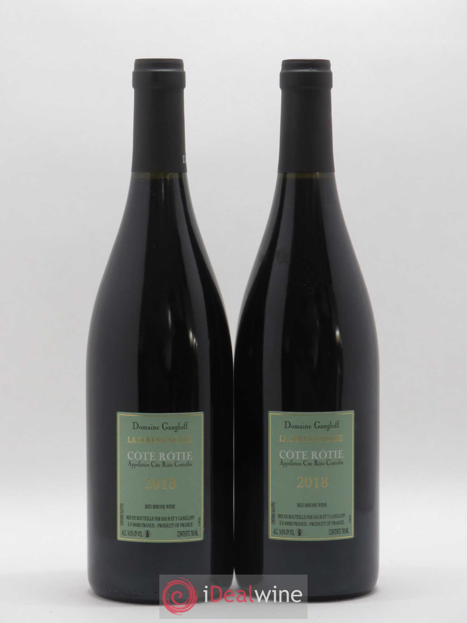 Côte-Rôtie La Sereine Noire Gangloff (Domaine) 2018 - Lot de 2 bouteilles - 1