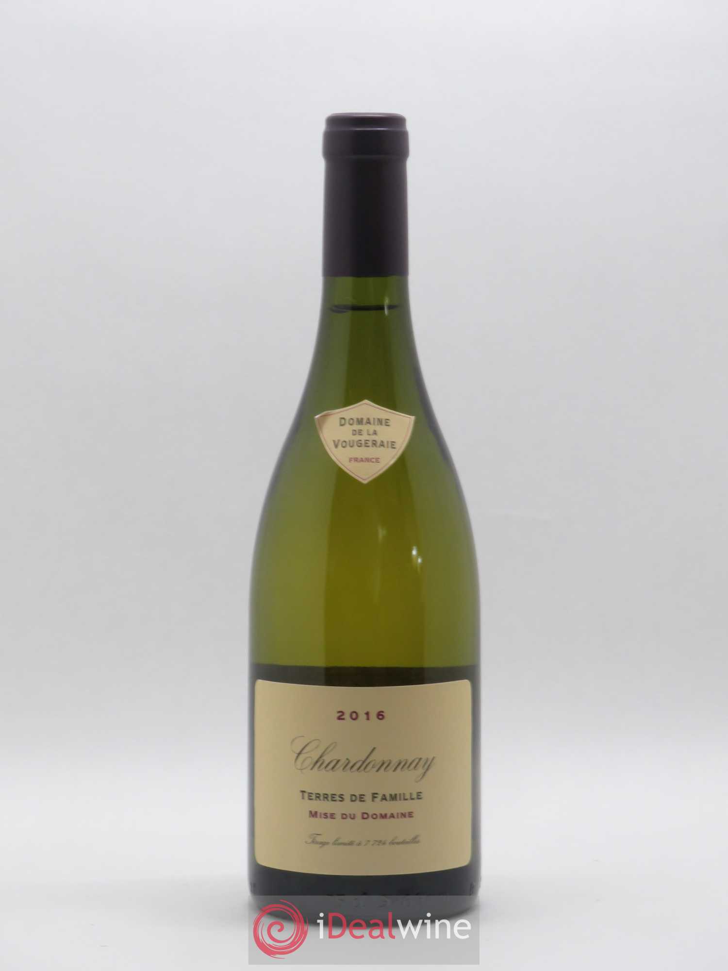 Bourgogne Terre de Famille Vougeraie 2016 - Posten von 1 Flasche - 0