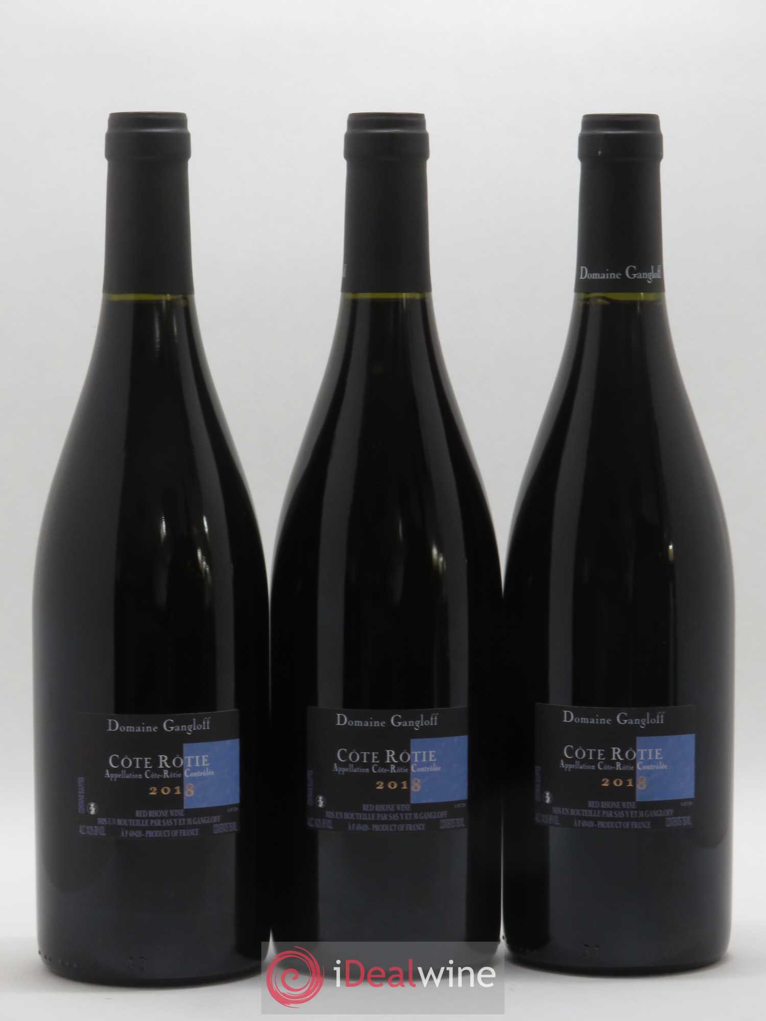 Côte-Rôtie La Barbarine Gangloff (Domaine) 2018 - Lot de 3 bouteilles - 1