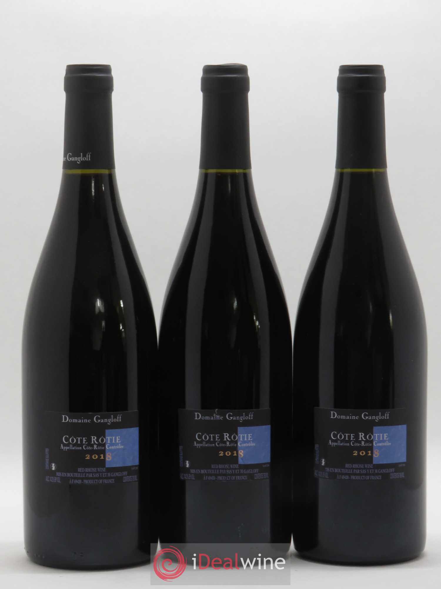 Côte-Rôtie La Barbarine Gangloff (Domaine) 2018 - Lot de 3 bouteilles - 1