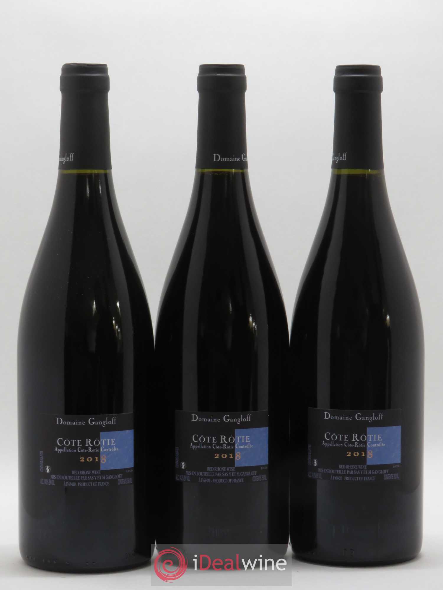 Côte-Rôtie La Barbarine Gangloff (Domaine) 2018 - Lot de 3 bouteilles - 1