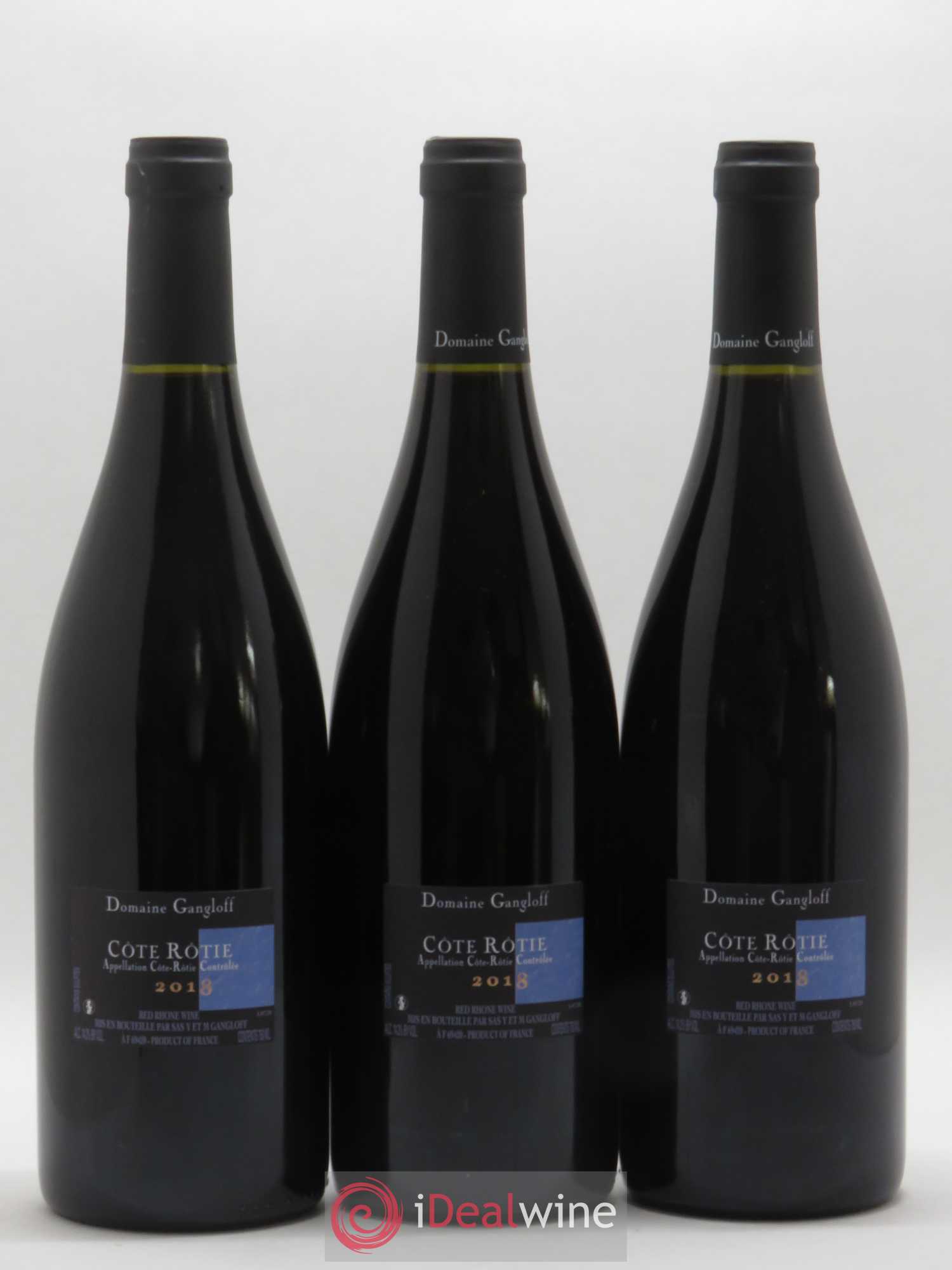 Côte-Rôtie La Barbarine Gangloff (Domaine) 2018 - Lot de 3 bouteilles - 1