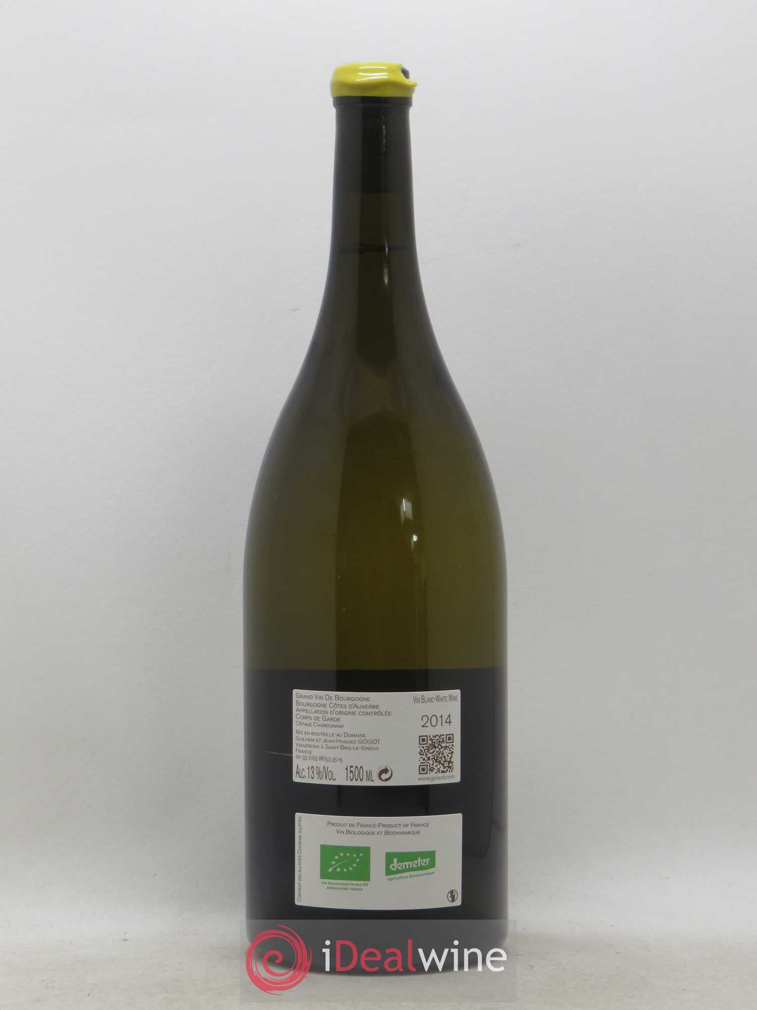 Bourgogne Côte d'Auxerre Corps de Garde Goisot 2014 - Posten von 1 Magnum - 1